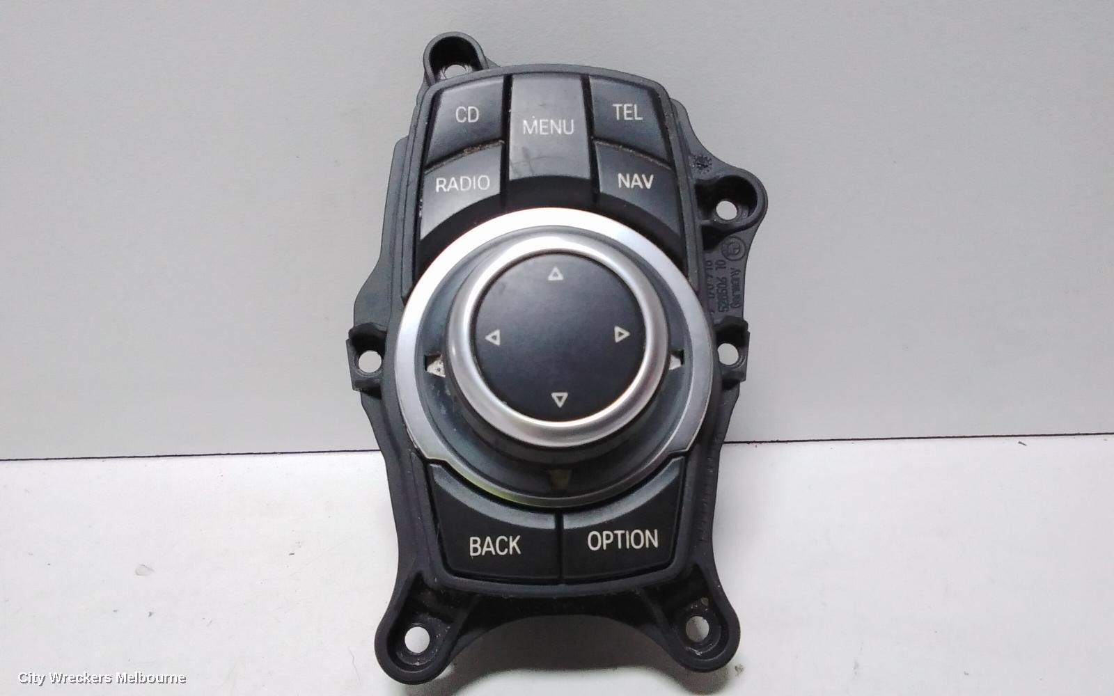 BMW 3 SERIES COMBINATION SWITCH, IDRIVE, 7 BUTTON TYPE, W/ MEDIA TYPE, E90, 10/2008 - 01/2012