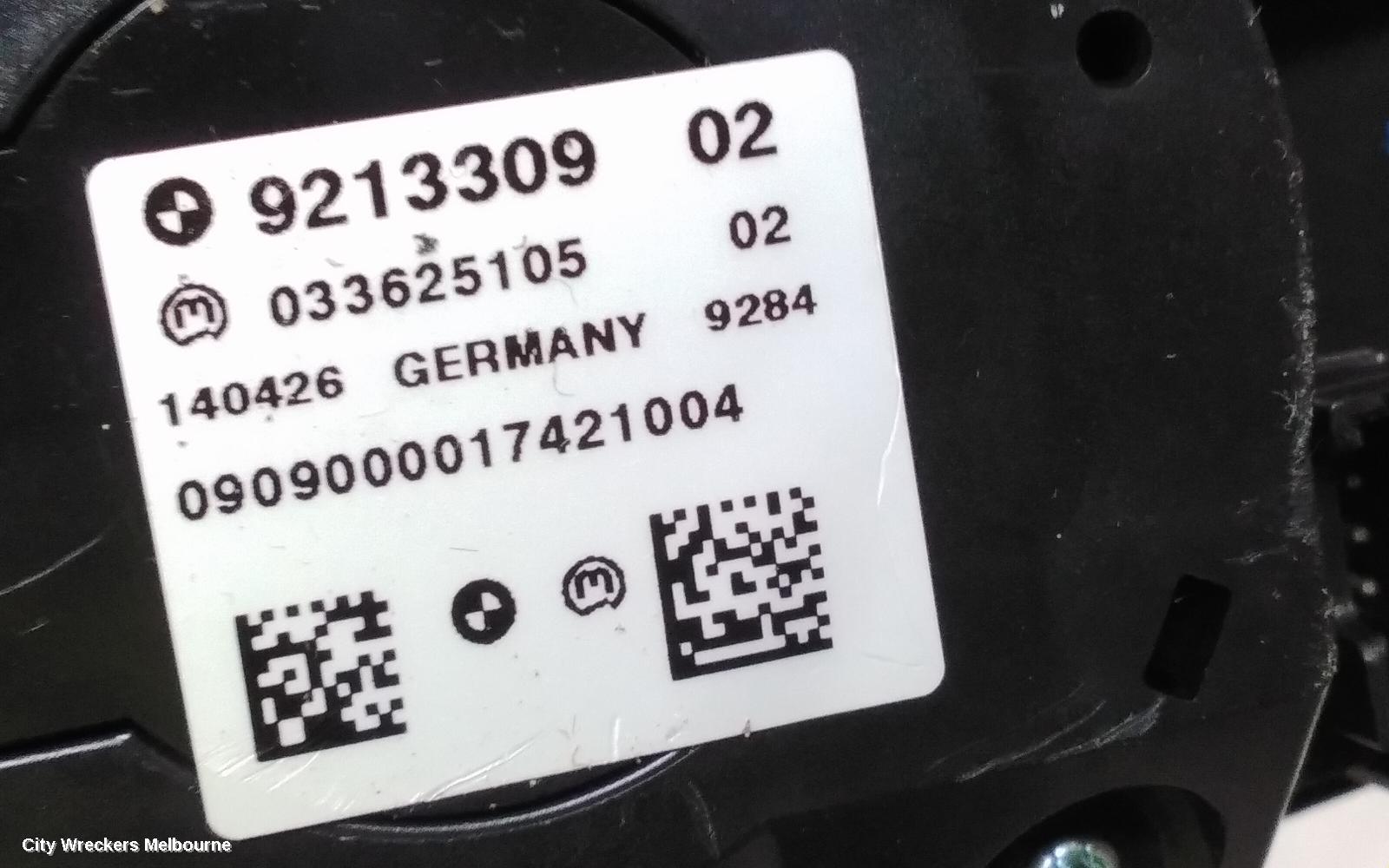 BMW 3 SERIES COMBINATION SWITCH, IDRIVE, 7 BUTTON TYPE, W/ MEDIA TYPE, E90, 10/2008 - 01/2012