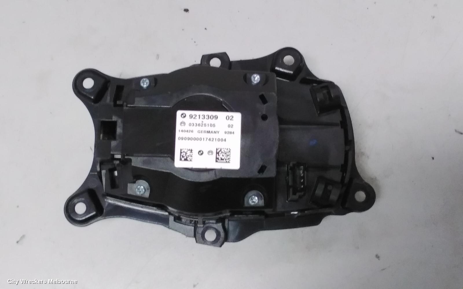 BMW 3 SERIES COMBINATION SWITCH, IDRIVE, 7 BUTTON TYPE, W/ MEDIA TYPE, E90, 10/2008 - 01/2012