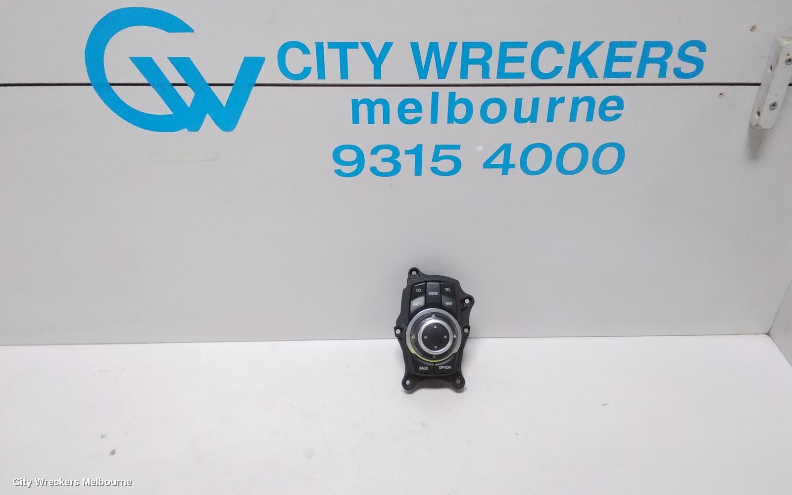 BMW 3 SERIES COMBINATION SWITCH, IDRIVE, 7 BUTTON TYPE, W/ MEDIA TYPE, E90, 10/2008 - 01/2012