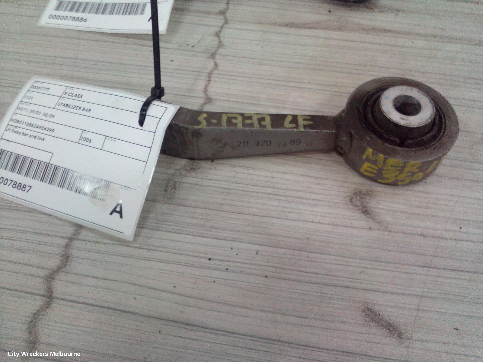 MERCEDES E CLASS STABILISER BAR, W211, 09/2002 - 06/2009