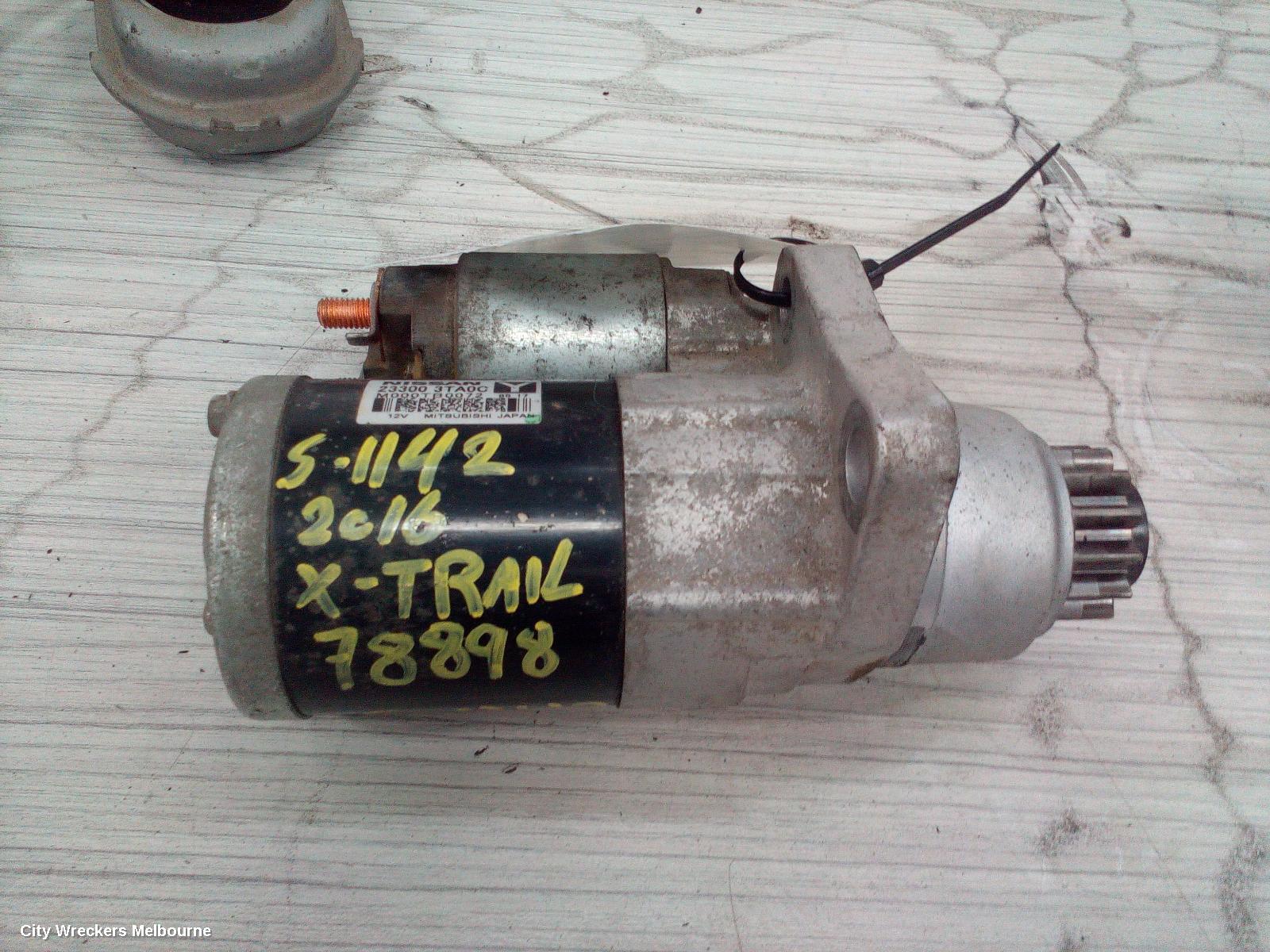 NISSAN XTRAIL STARTER, PETROL, 2.5, QR25DE, AUTO T/M, W/ LONG SNOUT TYPE, T32, 02/2014 ONWARDS