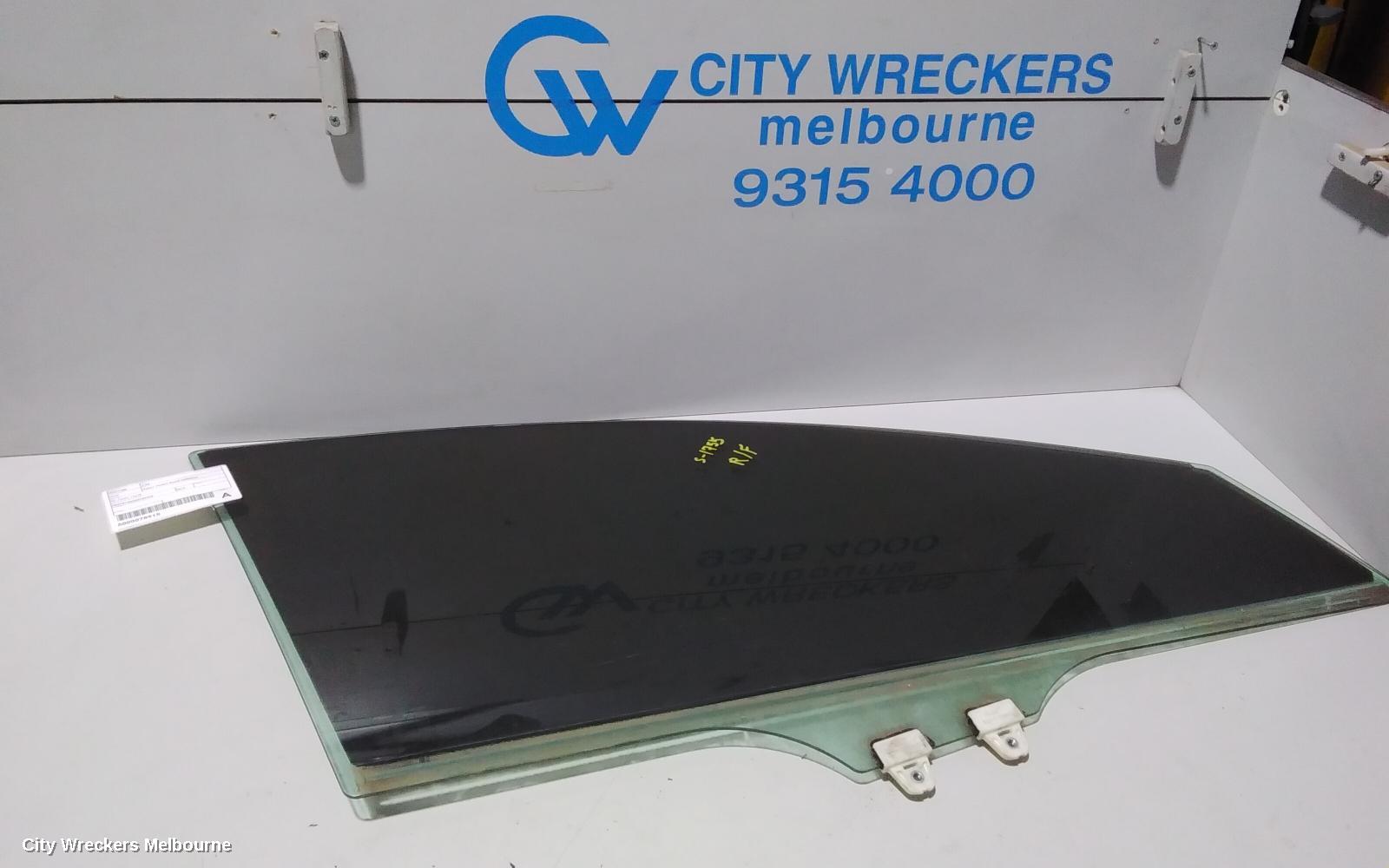 MAZDA CX9 RIGHT FRONT DOOR WINDOW, TB, 12/2007 - 12/2015