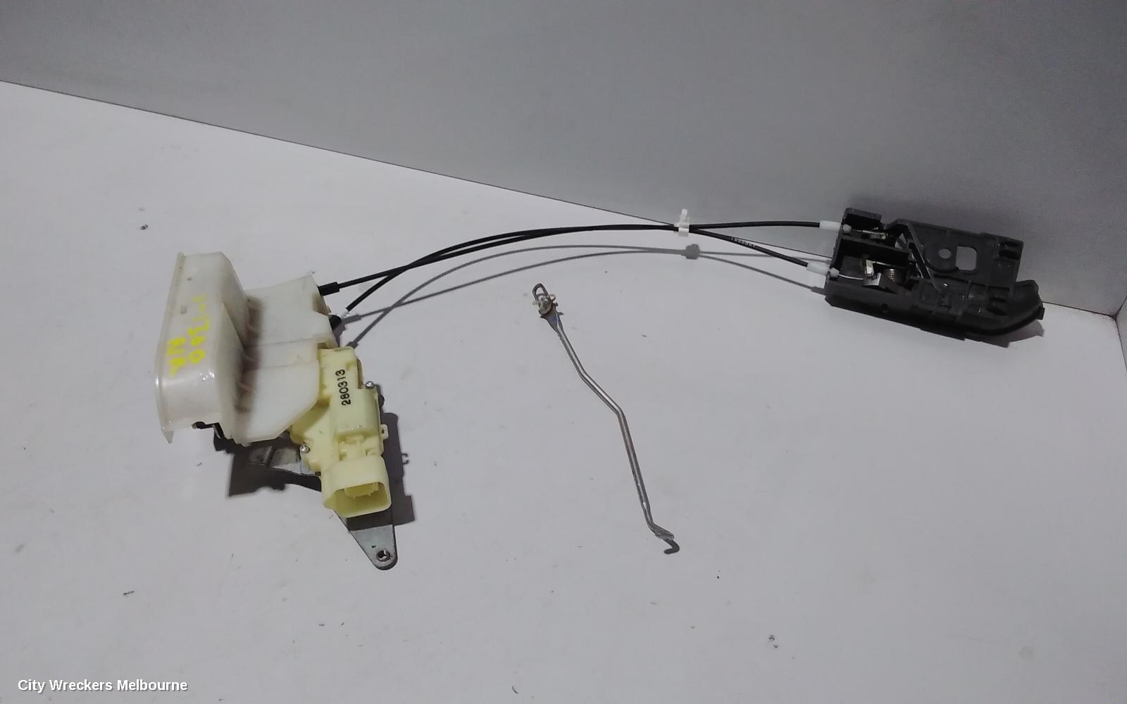 HOLDEN COLORADO DOOR/BOOT/GATE LOCK, RIGHT REAR DOOR LOCK, DUAL CAB, RG, 01/2012 - 12/2020