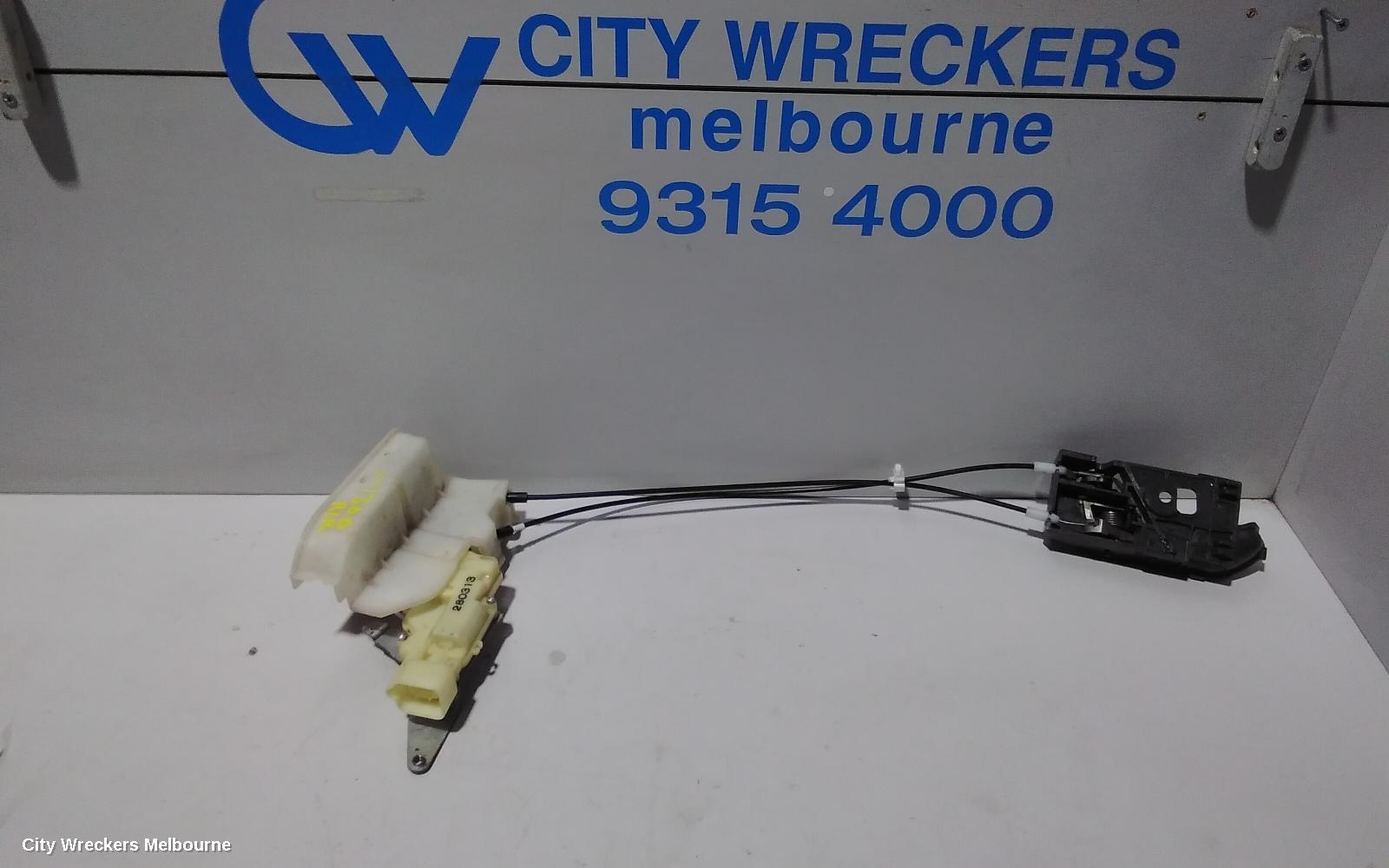 HOLDEN COLORADO DOOR/BOOT/GATE LOCK, RIGHT REAR DOOR LOCK, DUAL CAB, RG, 01/2012 - 12/2020