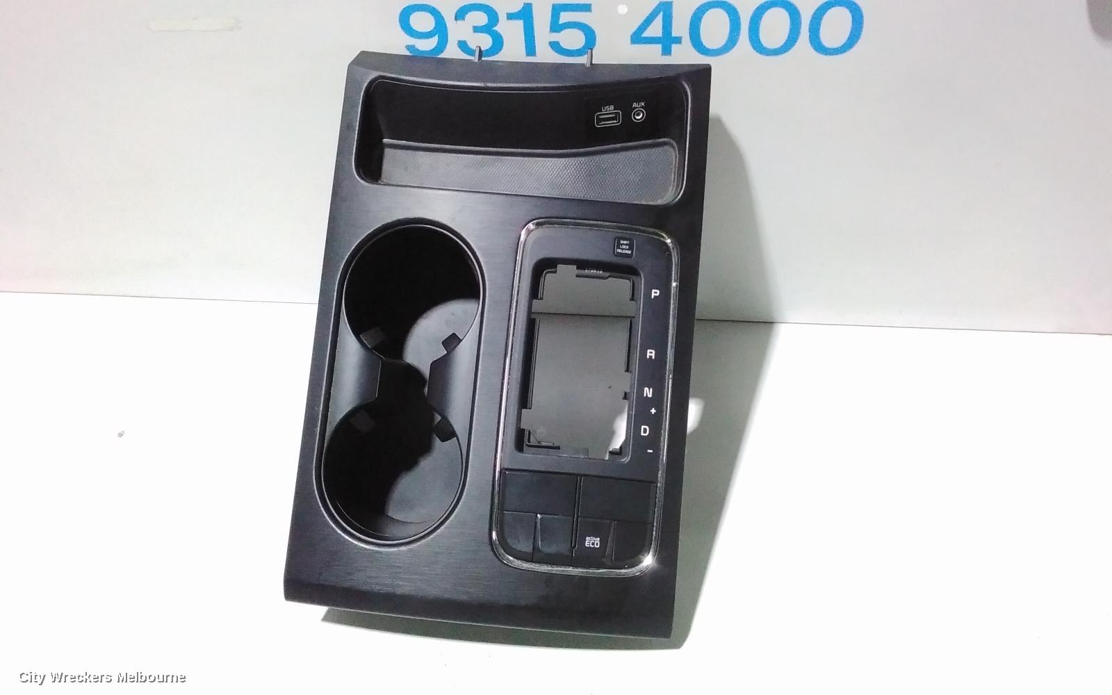 KIA CARNIVAL/GRAND CARNIVAL, YP, 01/2015 - 10/2020, CUPHOLDER + GEAR SURROUND TRIM (REFER TO PHOTOS): 78924