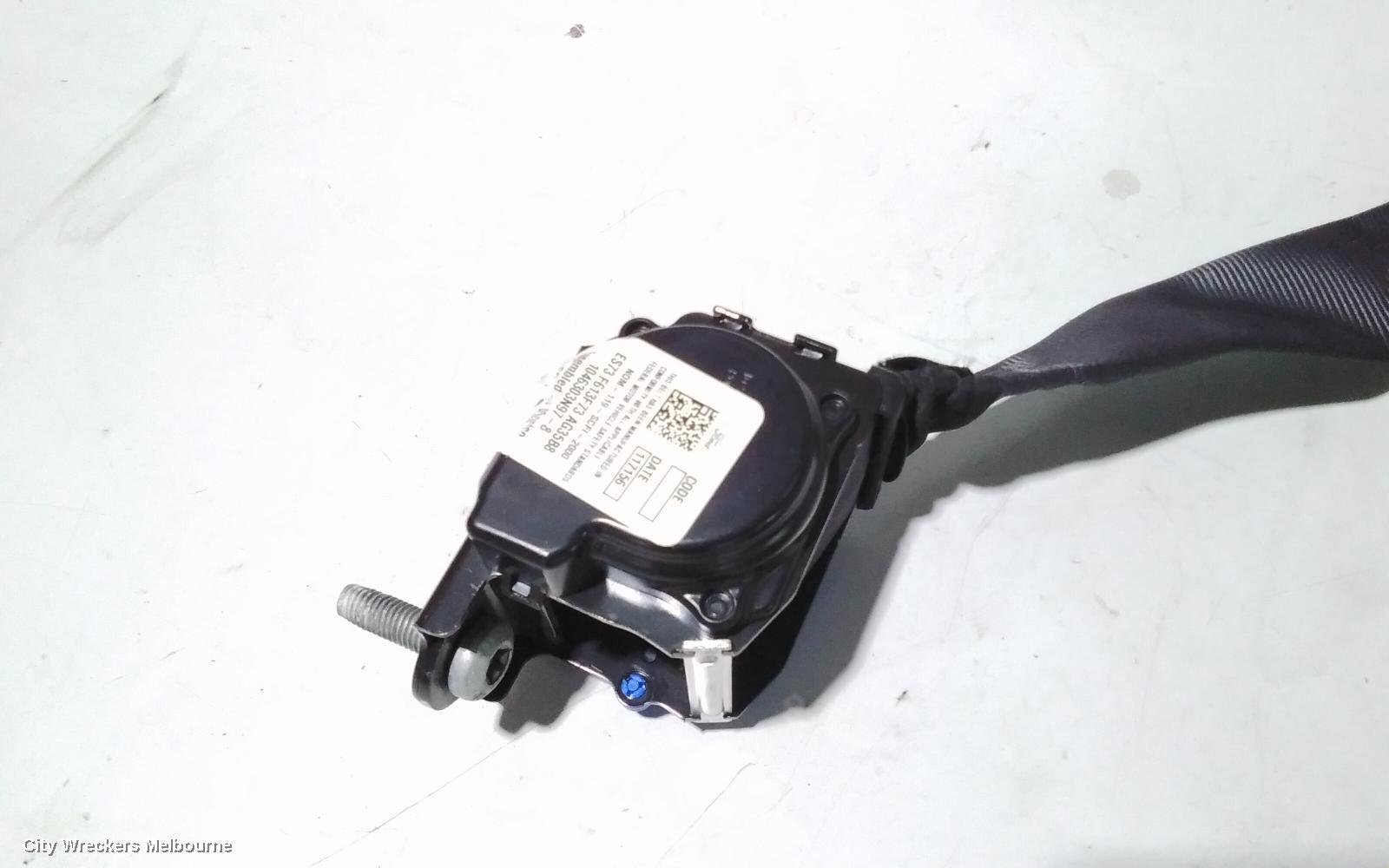 FORD MONDEO SEATBELT/STALK, LH REAR, SEAT BELT ONLY, WAGON, MD, 09/2014 - 06/2020