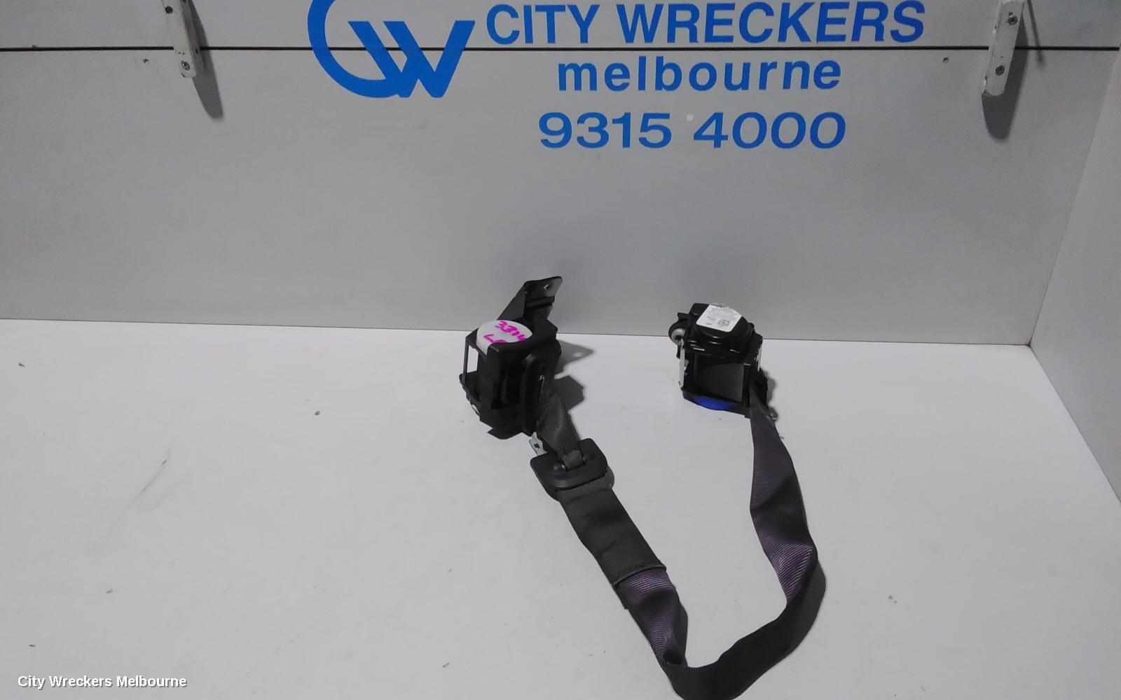 FORD MONDEO SEATBELT/STALK, LH REAR, SEAT BELT ONLY, WAGON, MD, 09/2014 - 06/2020