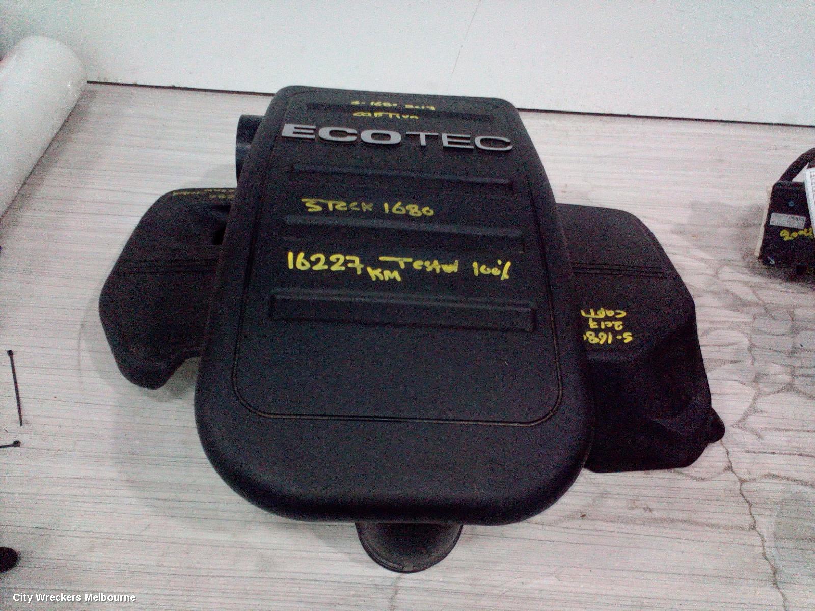HOLDEN CAPTIVA ENGINE COVER, PETROL, 2.4, LE5/LE9, CG, 01/2011 - 06/2018