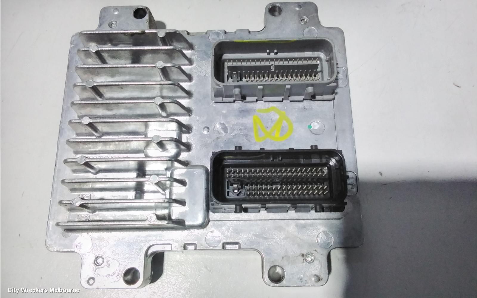 HOLDEN CAPTIVA ECU, ENGINE ECU, 2.4, PETROL, AUTO T/M, P/N 12657727, ECU ONLY, CG, 01/2011 - 06/2018