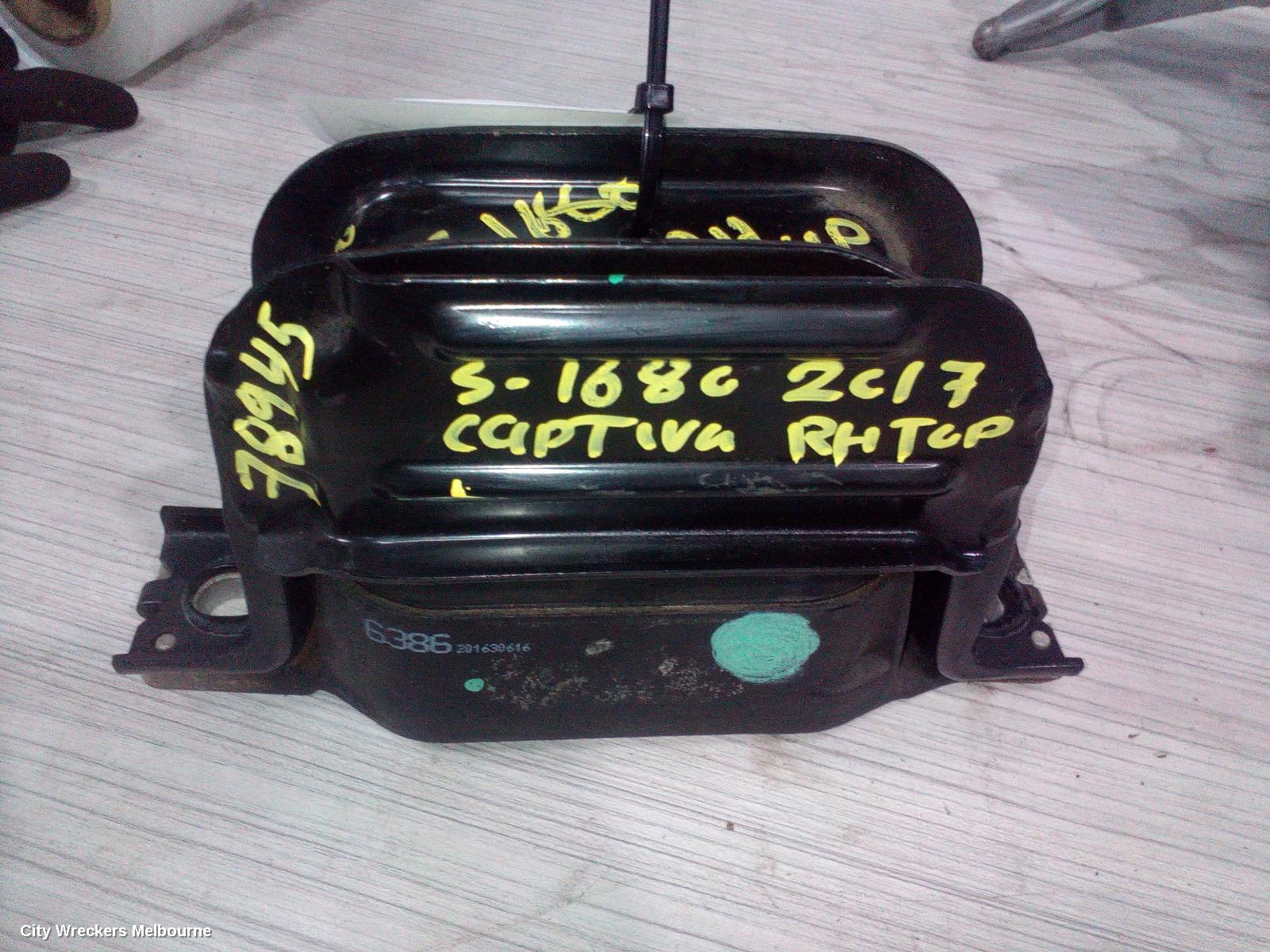 HOLDEN CAPTIVA MOUNT, CG SERIES 2 03/2011 - 06/2018