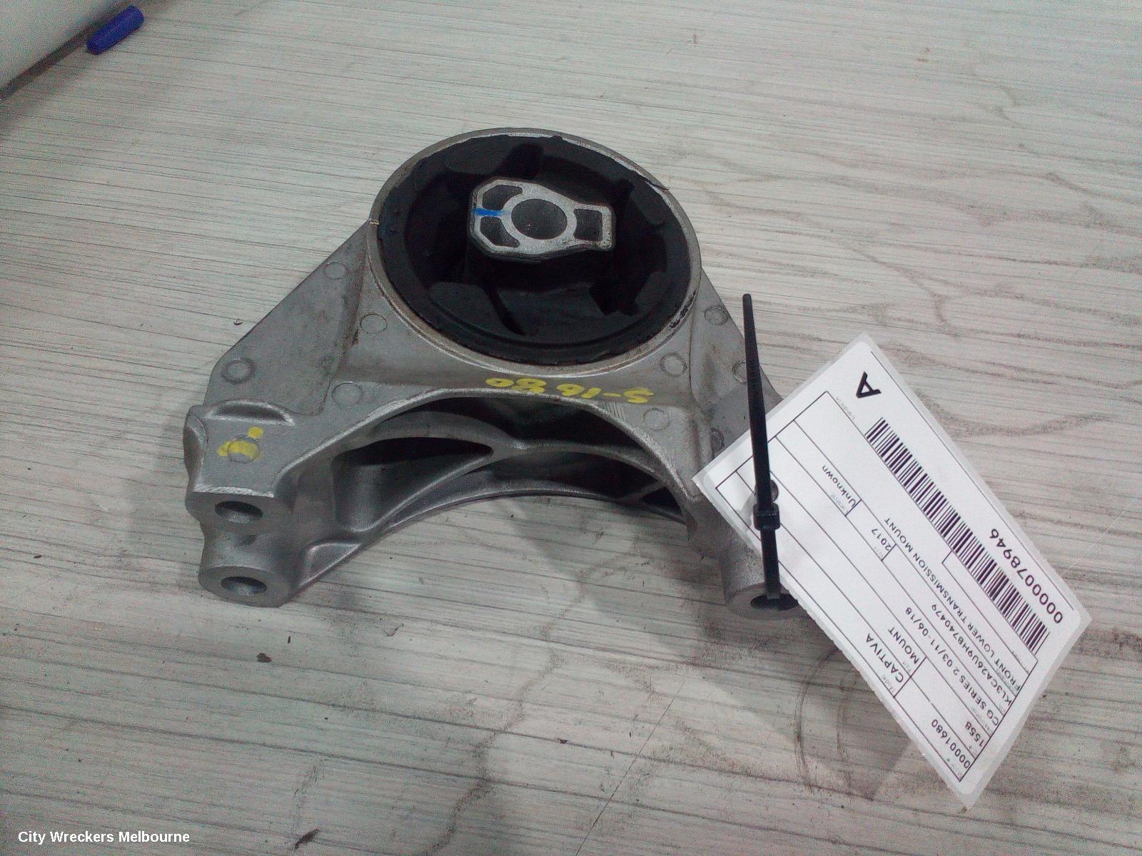 HOLDEN CAPTIVA MOUNT, CG SERIES 2 03/2011 - 06/2018
