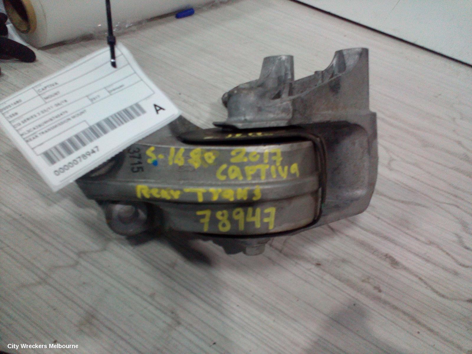 HOLDEN CAPTIVA MOUNT, CG SERIES 2 03/2011 - 06/2018