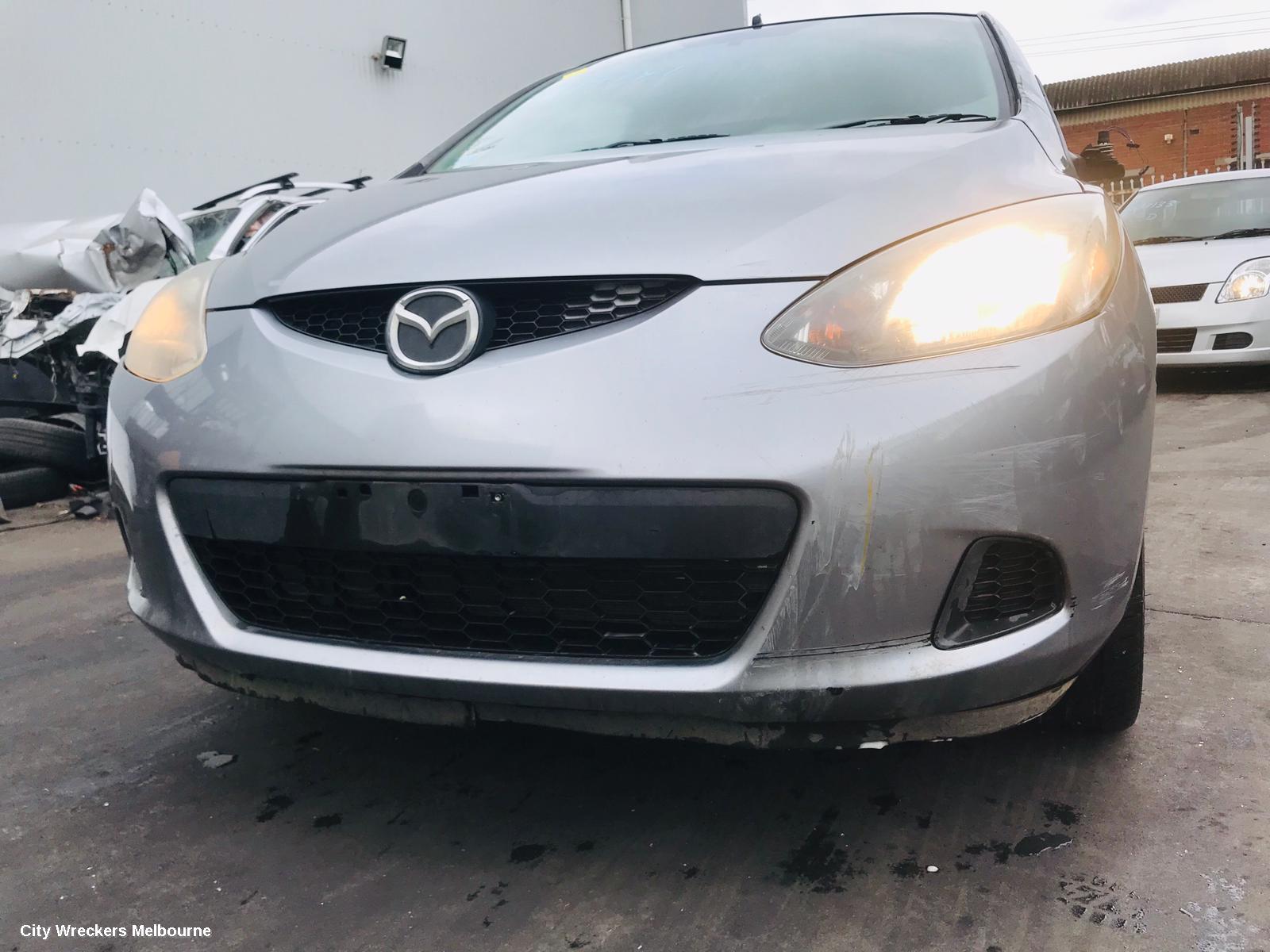 MAZDA 2 LEFT FRONT LOWER CONTROL ARM, DE SERIES, 09/2007 - 09/2014