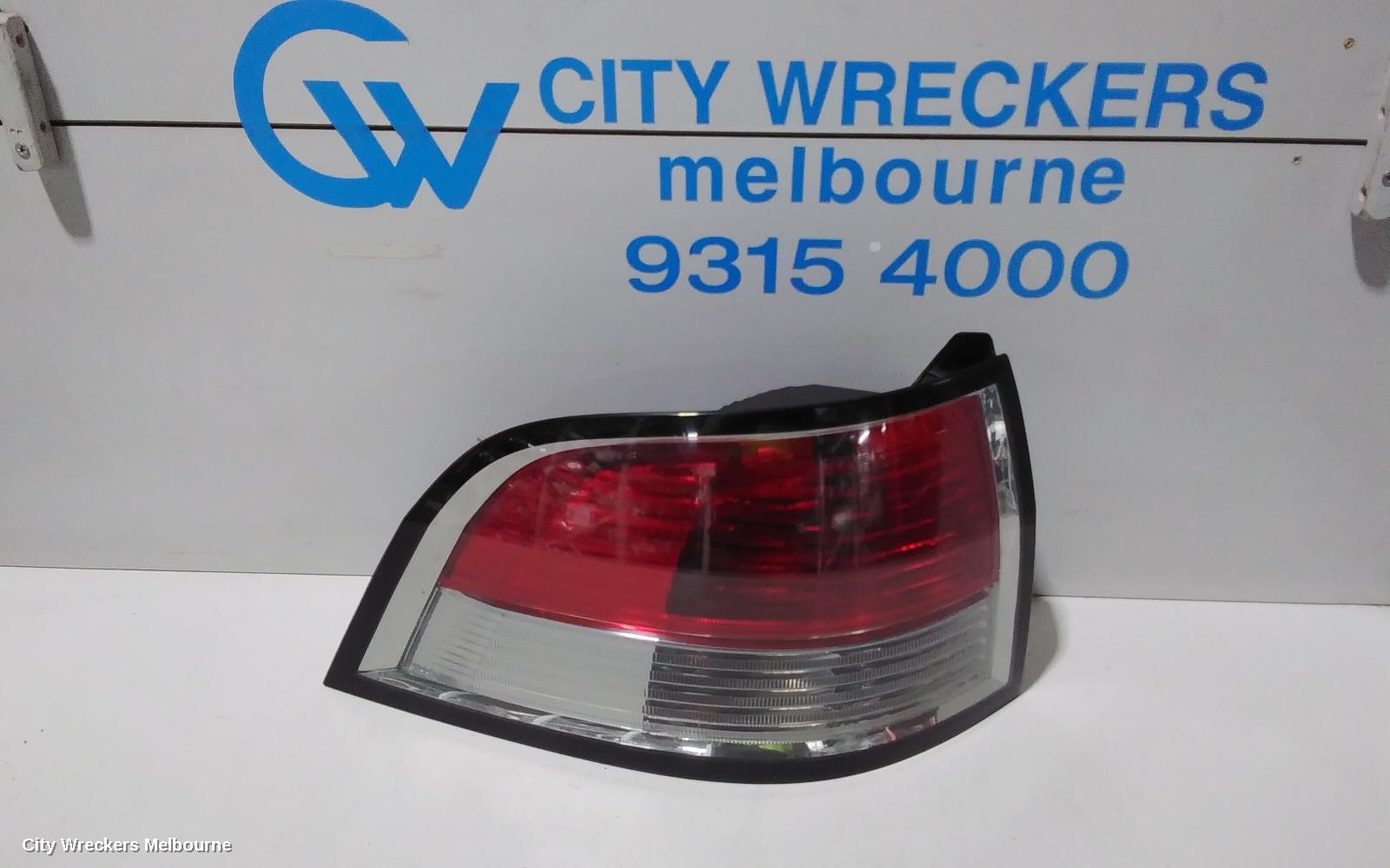 HOLDEN COMMODORE LEFT TAILLIGHT, VF, WAGON, EVOKE/SV6/SS/INTERNATIONAL/SS-V/CALAIS/CALAIS-V/HSV CLUBSPORT, 05/2013 - 12/2017
