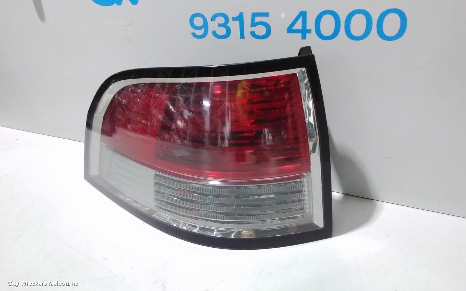 HOLDEN COMMODORE LEFT TAILLIGHT, VF, WAGON, EVOKE/SV6/SS/INTERNATIONAL/SS-V/CALAIS/CALAIS-V/HSV CLUBSPORT, 05/2013 - 12/2017