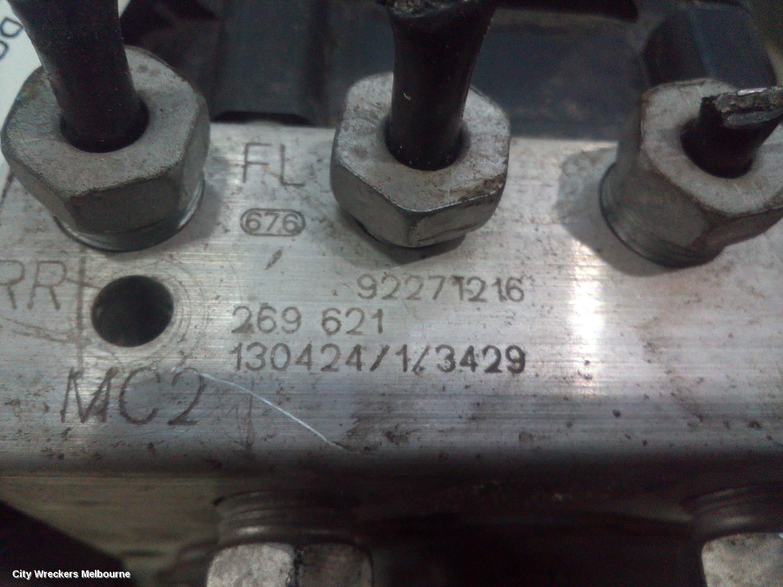 HOLDEN COMMODORE ABS PUMP/MODULATOR, VF, 05/2013 - 12/2017