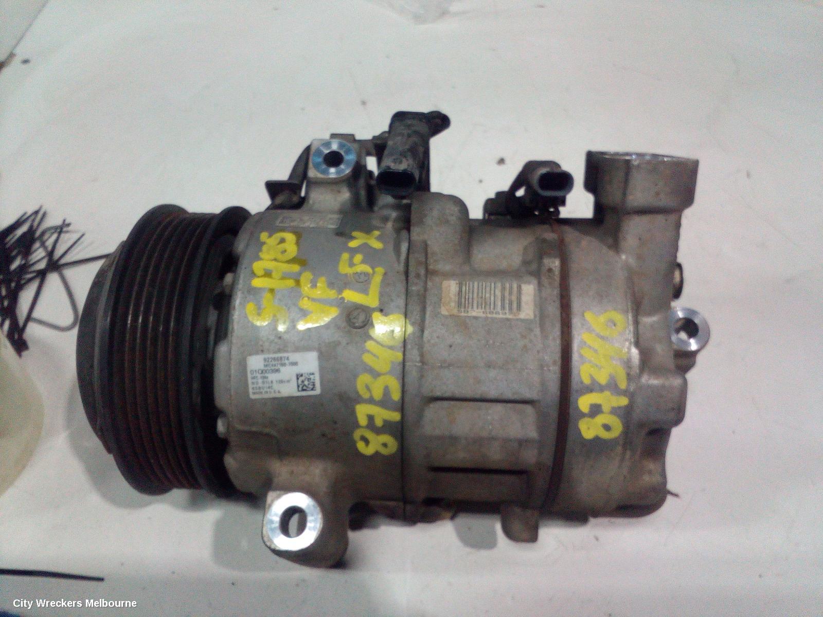 HOLDEN COMMODORE A/C COMPRESSOR, VF, 3.6, 05/2013 - 12/2017