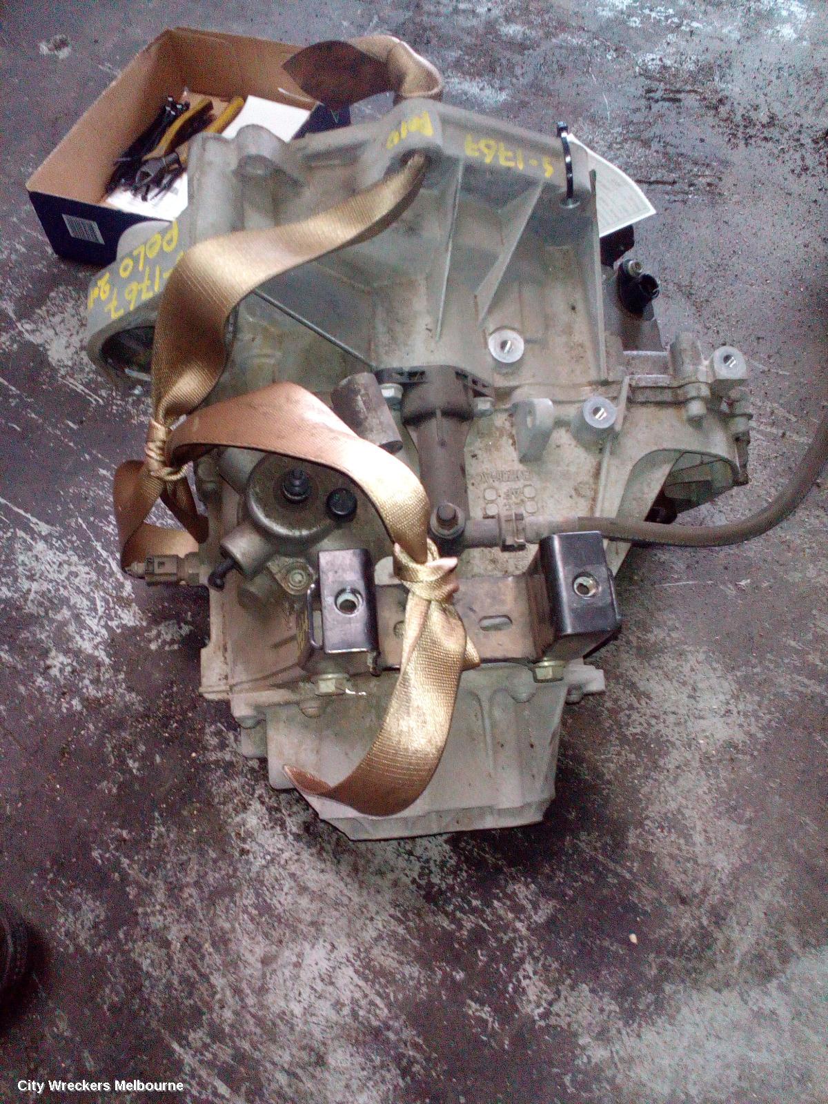 VOLKSWAGEN POLO TRANS/GEARBOX, MANUAL, PETROL, 1.2, TURBO, 6R, NBU CODE, 05/2010 - 05/2014