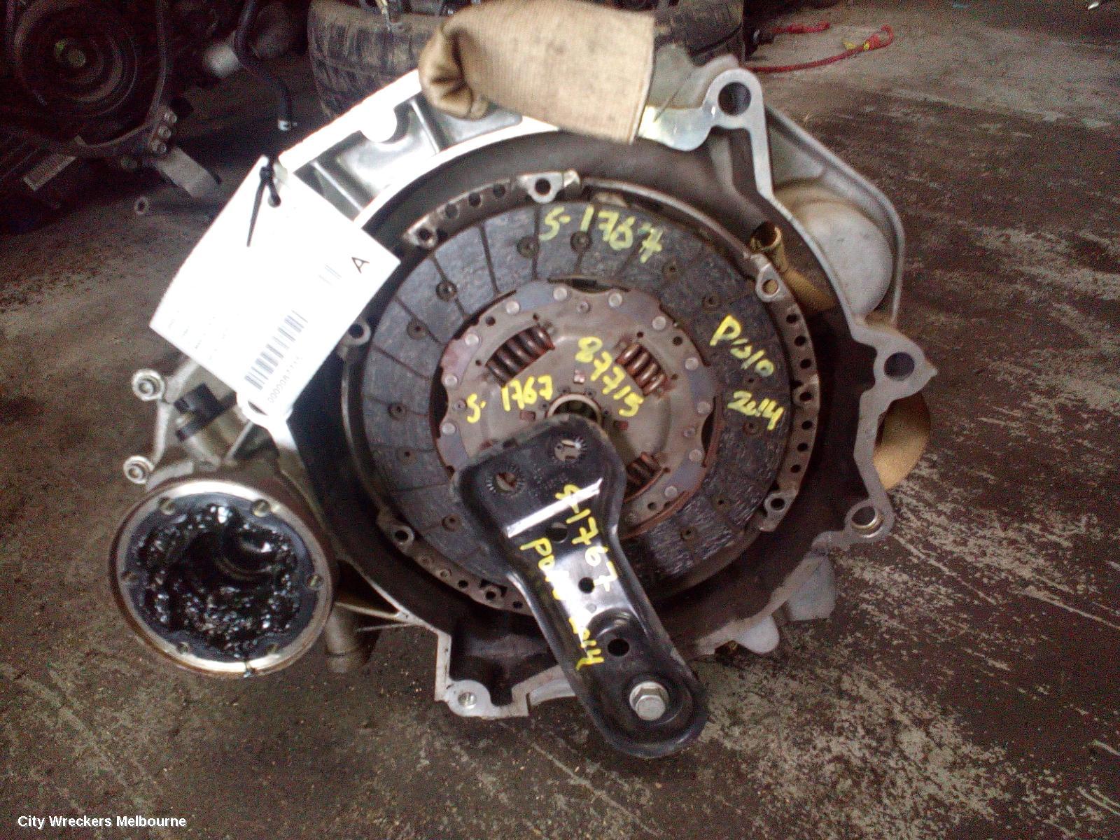 VOLKSWAGEN POLO TRANS/GEARBOX, MANUAL, PETROL, 1.2, TURBO, 6R, NBU CODE, 05/2010 - 05/2014