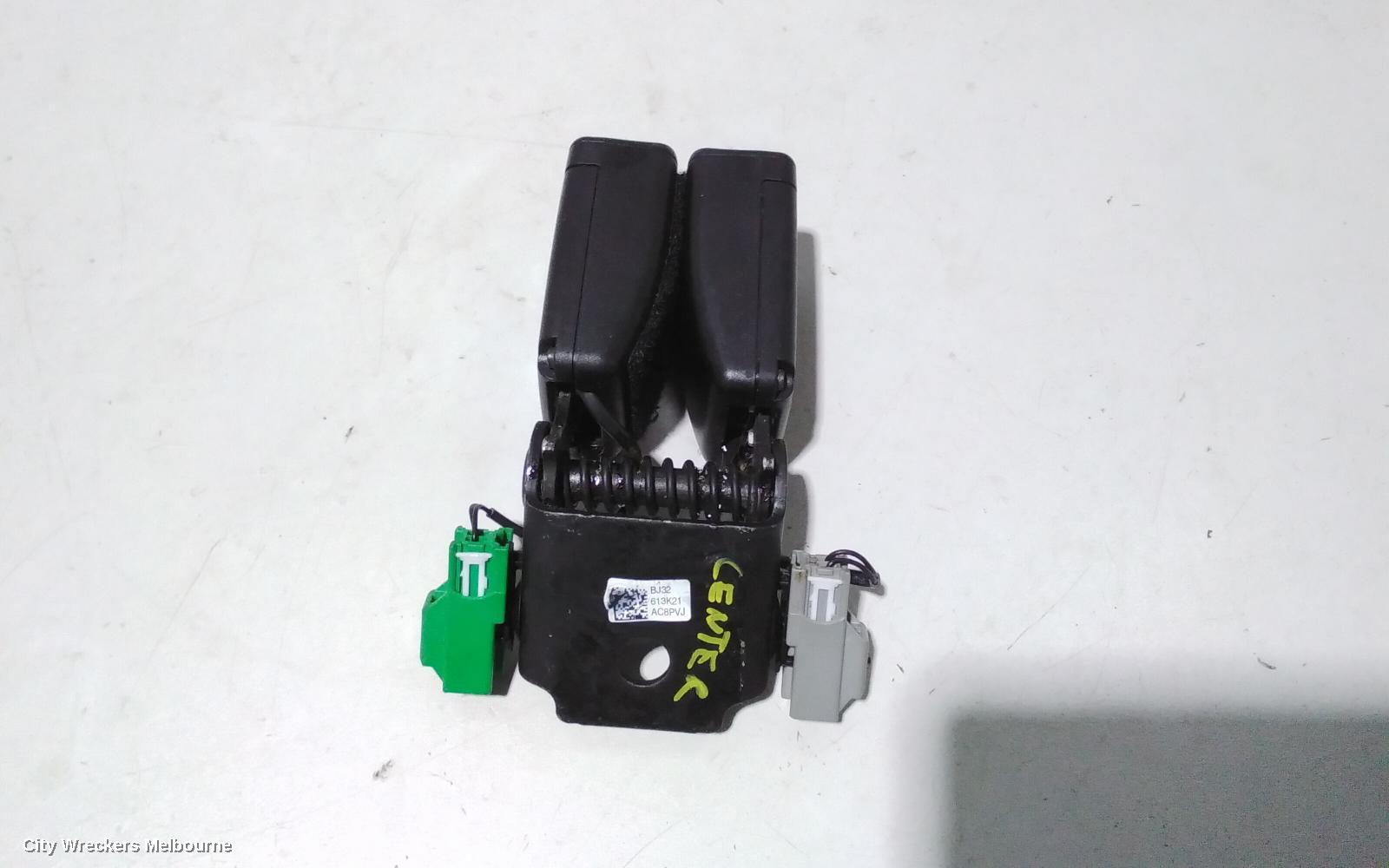 LAND ROVER RANGEROVER EVOQUE SEATBELT/STALK, CENTRE REAR, SEAT BELT STALK ONLY, L538, 11/2011 - 01/2019