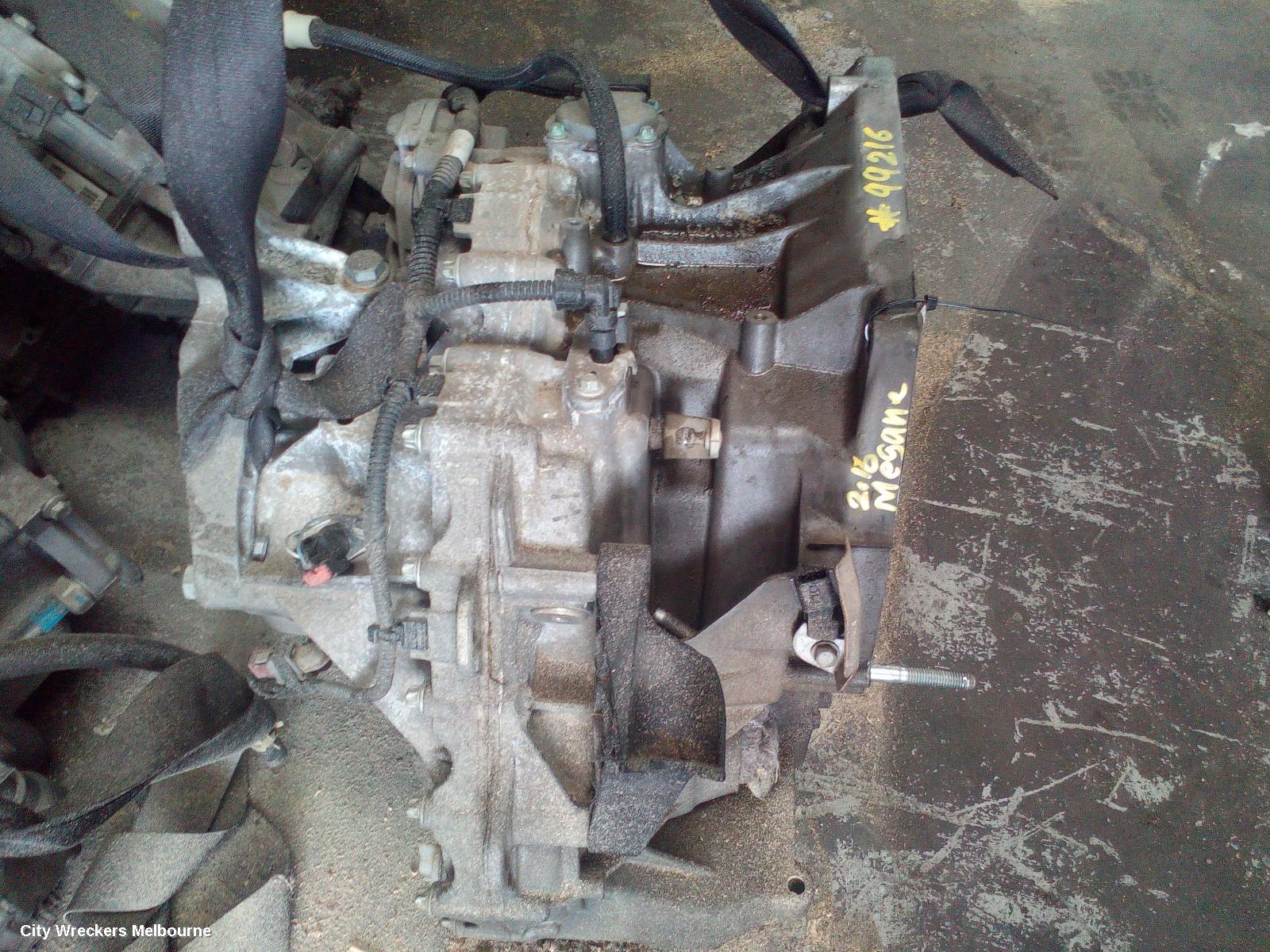 RENAULT MEGANE TRANS/GEARBOX, AUTO, PETROL, 1.2, TURBO, X32/K95, 10/2013 - 05/2016