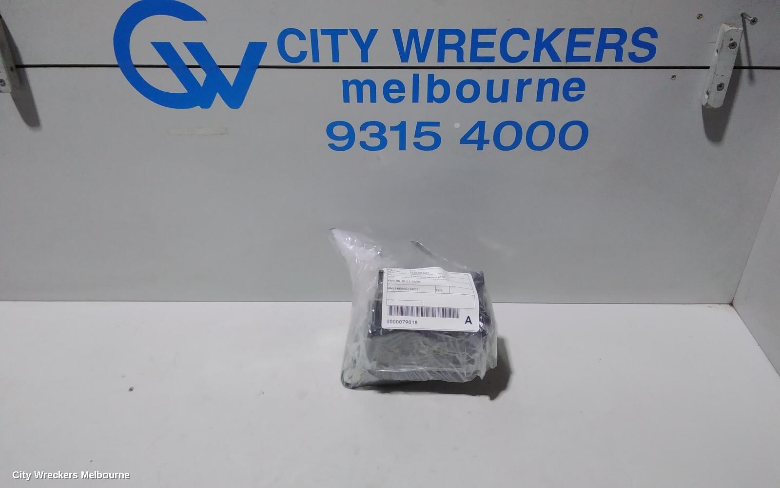HOLDEN COLORADO ABS PUMP/MODULATOR, RG/RG7, P/N 52149397, 12/2012 - 12/2020