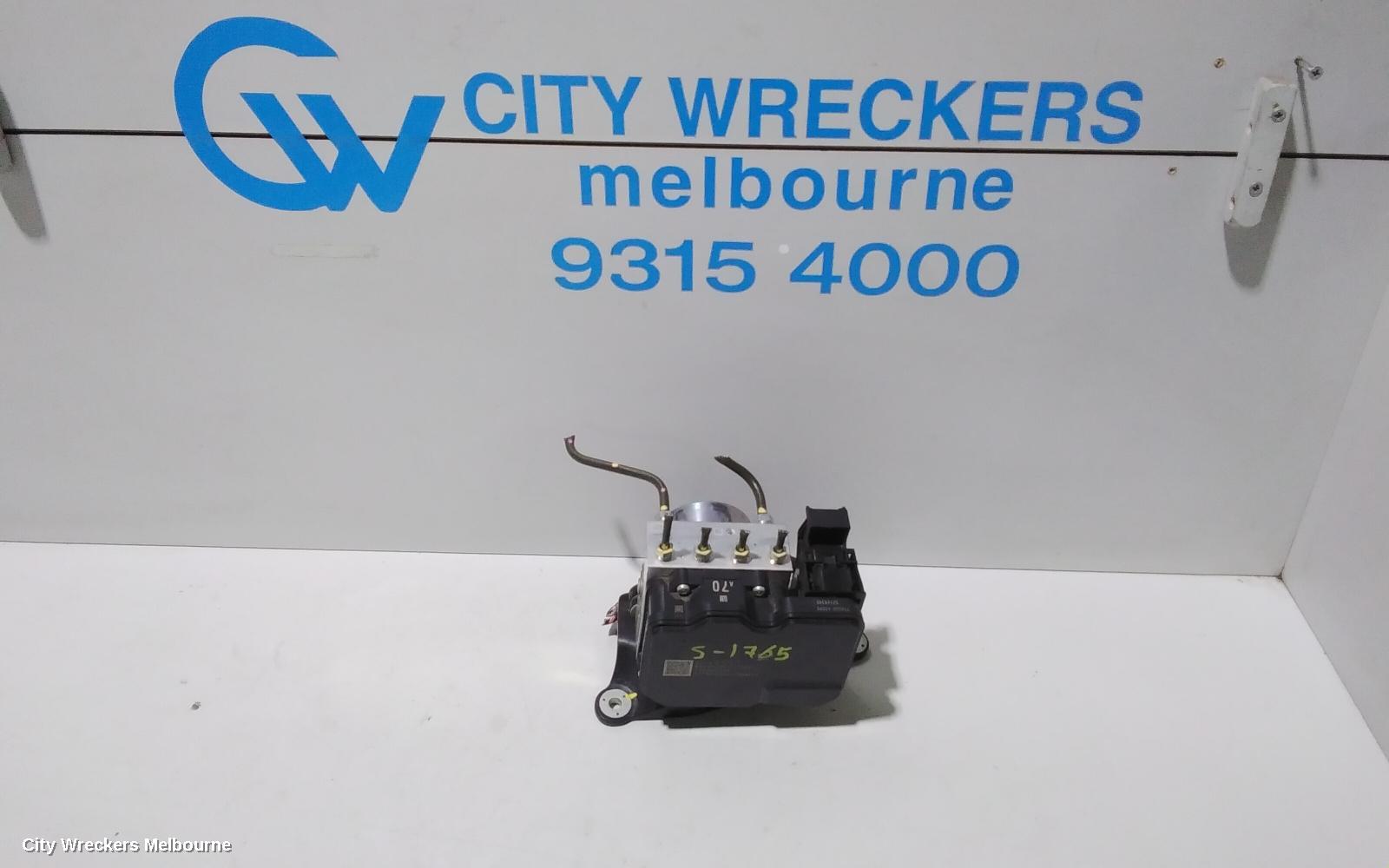 HOLDEN COLORADO ABS PUMP/MODULATOR, RG/RG7, P/N 52149397, 12/2012 - 12/2020