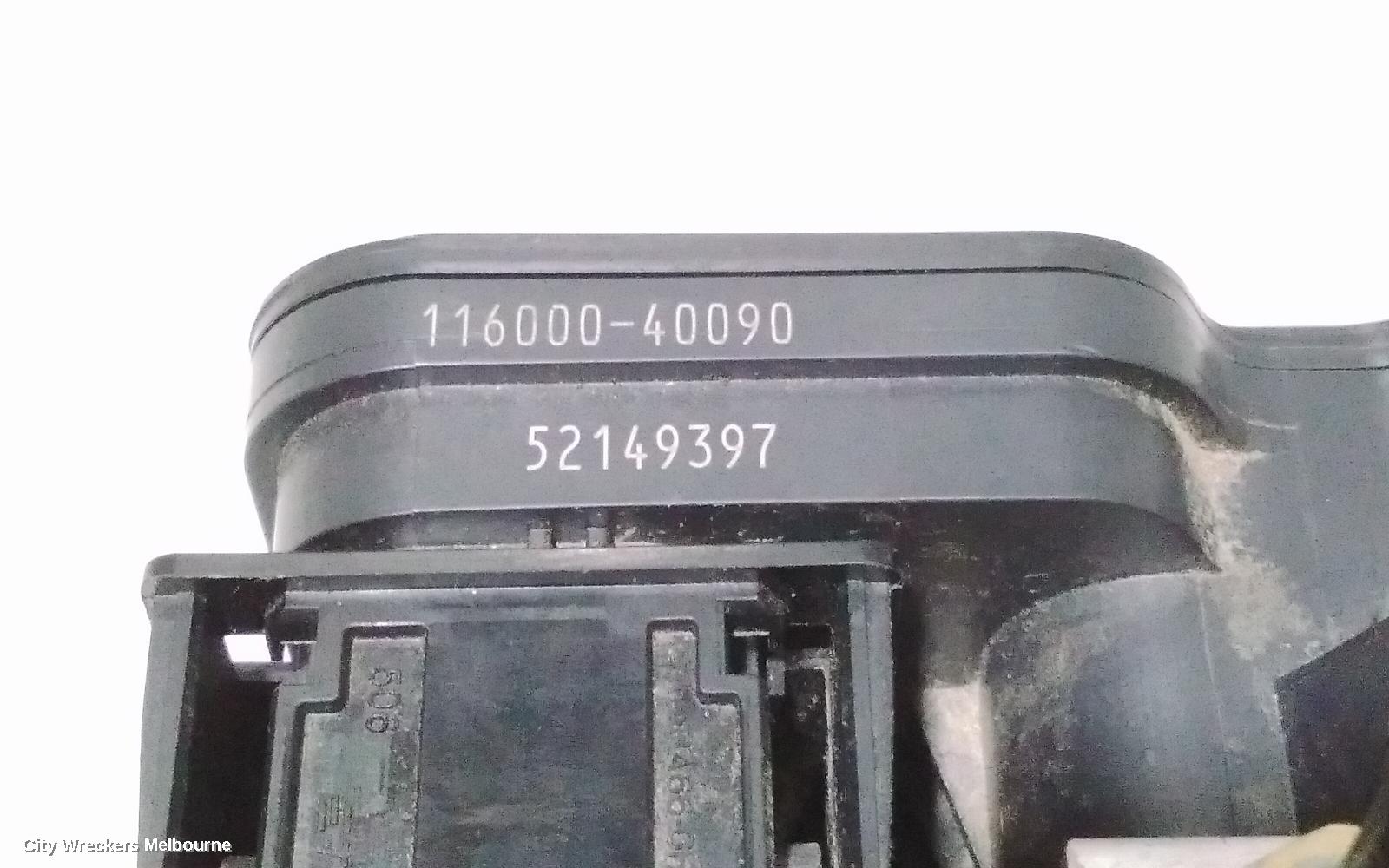 HOLDEN COLORADO ABS PUMP/MODULATOR, RG/RG7, P/N 52149397, 12/2012 - 12/2020