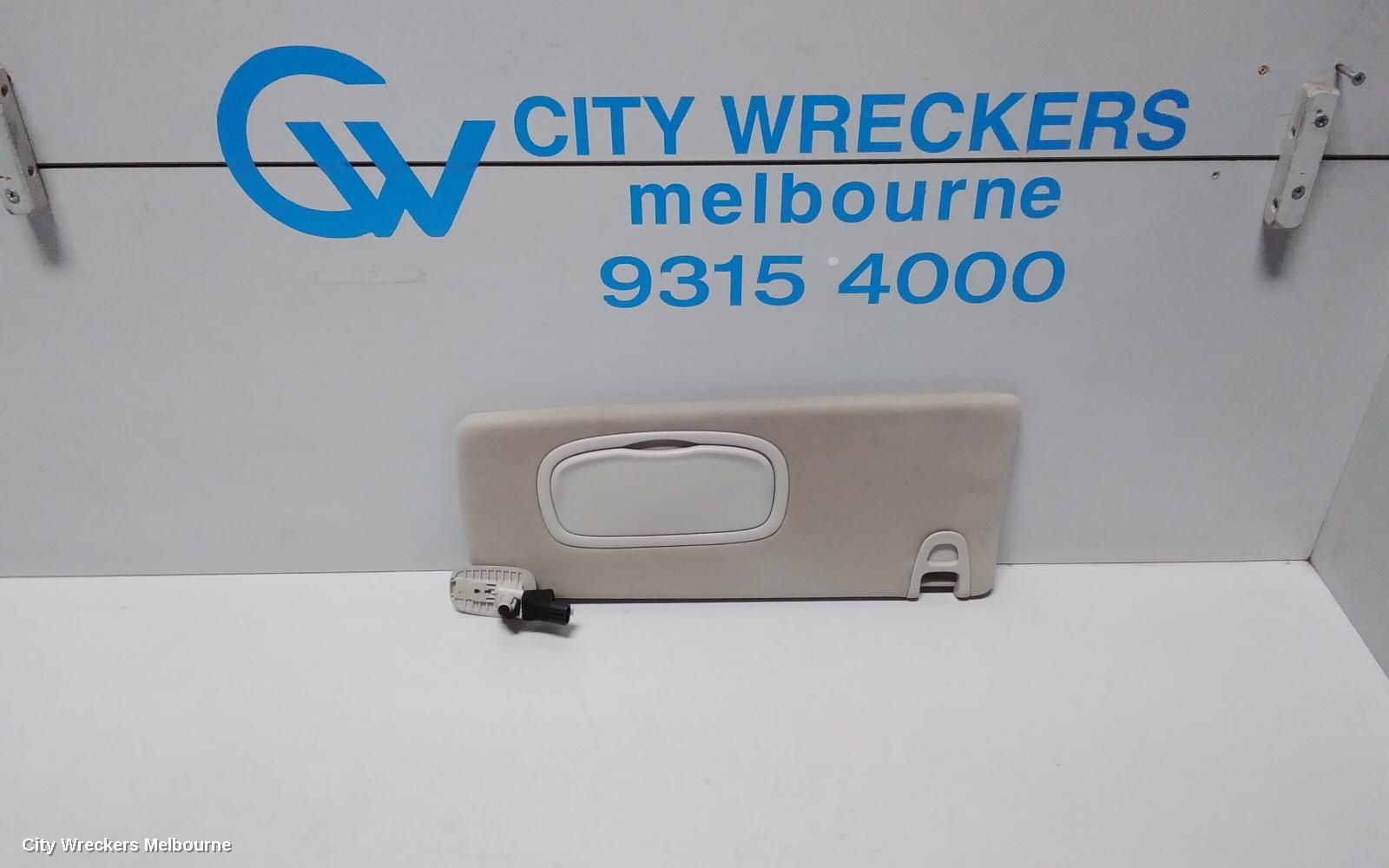 JEEP CHEROKEE SUNVISOR, KL, RH SIDE, 02/2014 ONWARDS