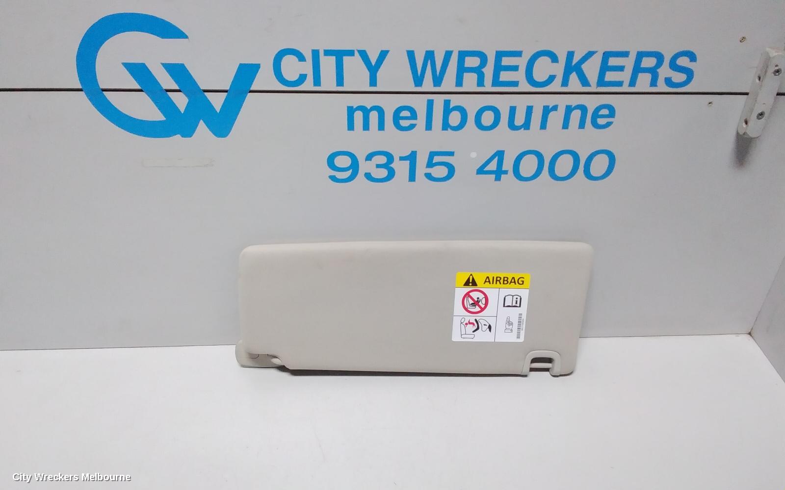 JEEP CHEROKEE SUNVISOR, KL, LH SIDE, 02/2014 ONWARDS