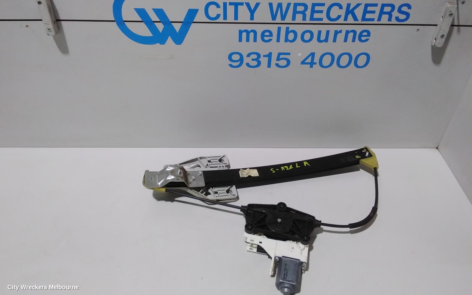AUDI A4 LEFT REAR WND REG/MOTOR, B8 8K, 02/2008 - 09/2015