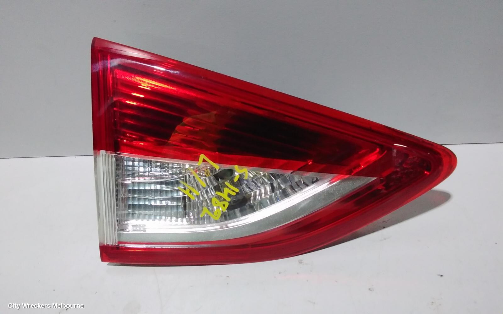 FORD KUGA REAR GARNISH, TAILGATE LAMP (LH SIDE), TF, STANDARD TYPE, TREND/AMBIENTE, 11/2012 - 09/2016