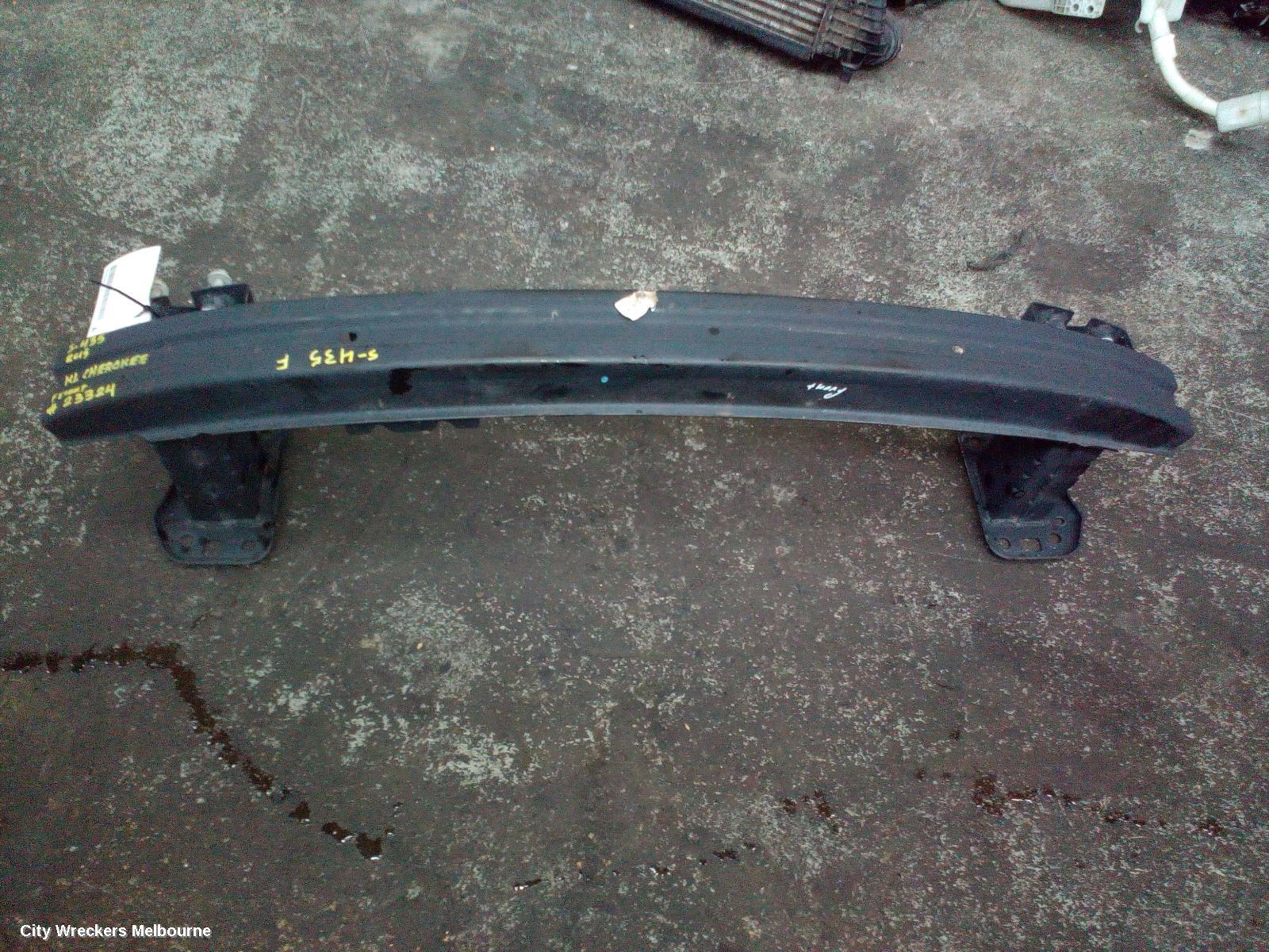 JEEP CHEROKEE F/BAR REINFORC/BRACK, MAIN REINFORCEMENT, KL, W/ TOW HOOKS, W ADAPTIVE CRUISE, 02/2014 - 03/2018