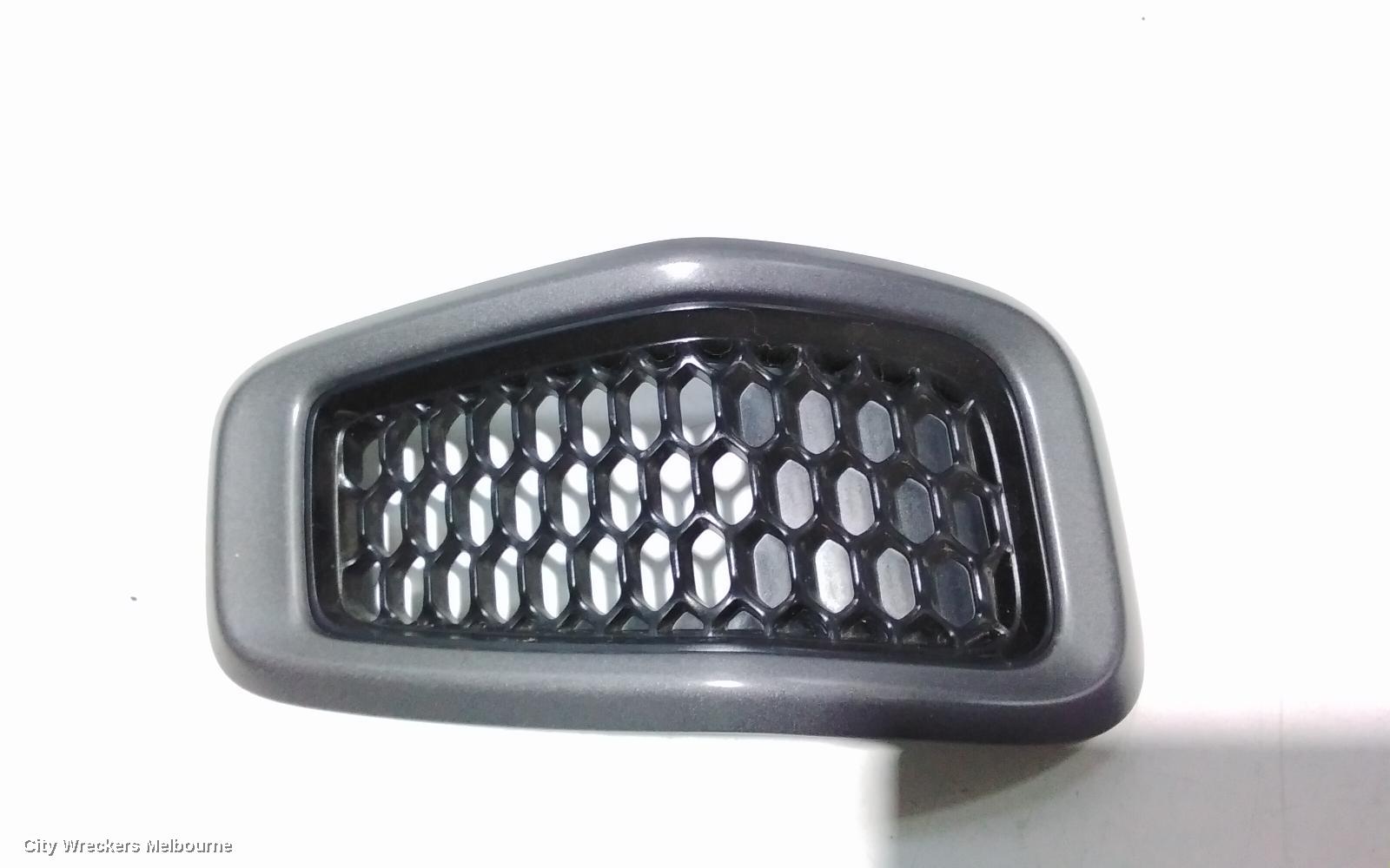 JEEP CHEROKEE GRILLE, RADIATOR GRILLE, KL, TRAILHAWK, GREY, 02/2014 - 03/2018