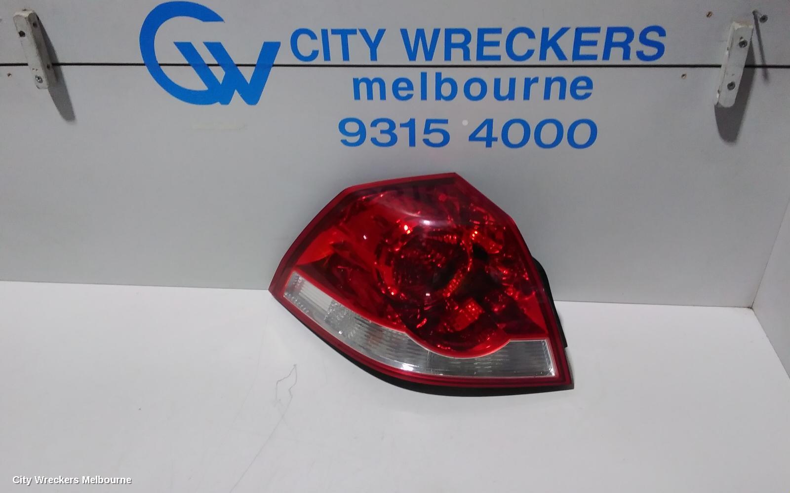 HOLDEN COMMODORE LEFT TAILLIGHT, VE, SEDAN, CALAIS, 08/2006 - 04/2013