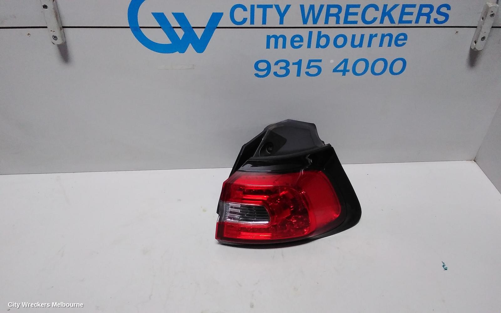 JEEP CHEROKEE RIGHT TAILLIGHT, KL, IN BODY, 02/2014 - 03/2018