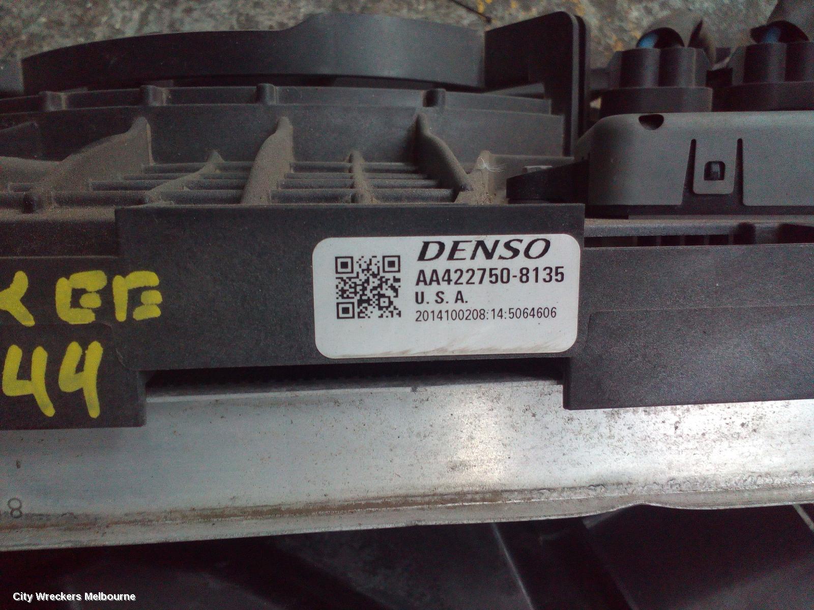 JEEP CHEROKEE FAN, DUAL FAN ASSY, 3.2, PETROL, KL, 02/2014 ONWARDS