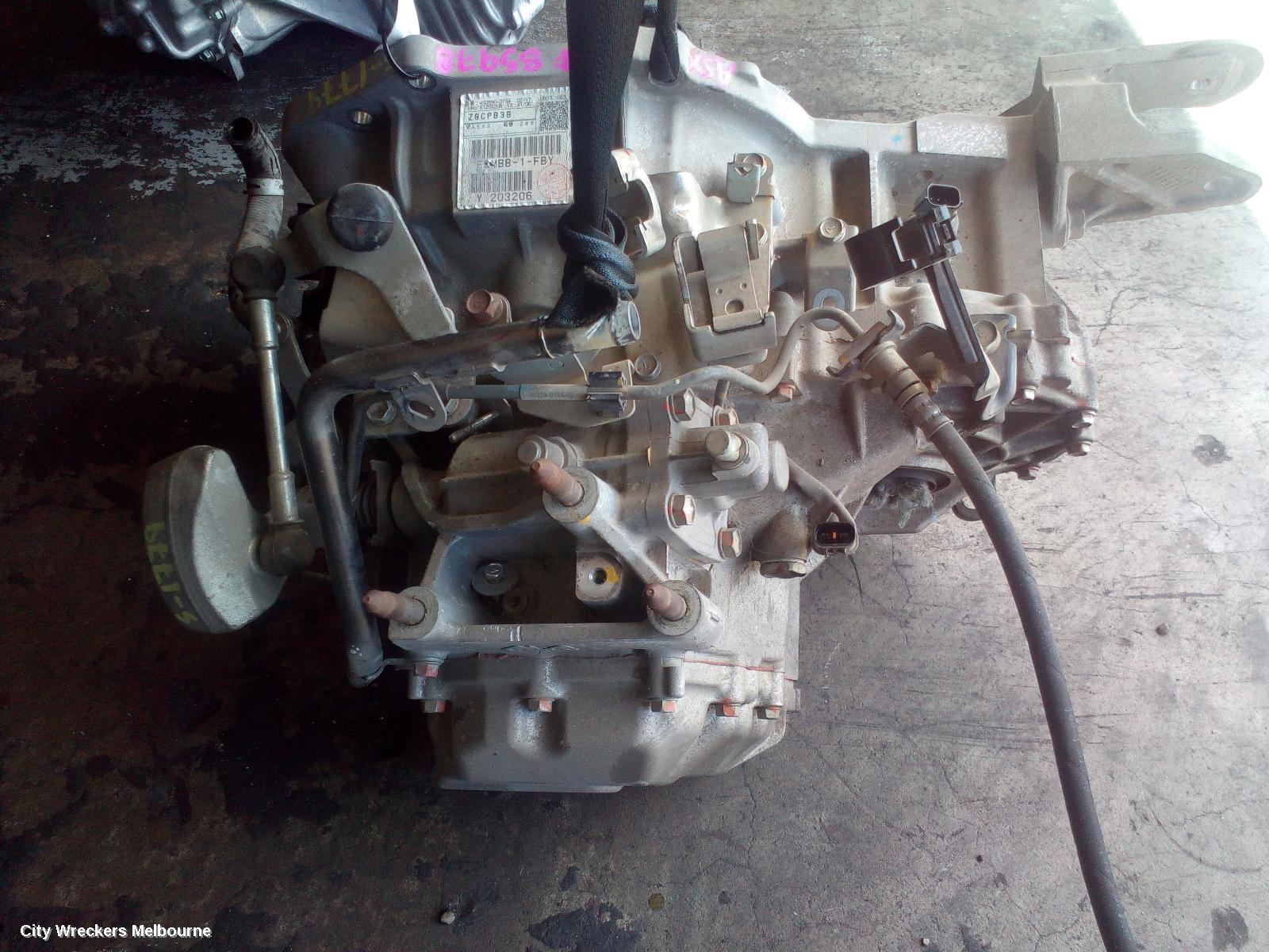 MITSUBISHI ASX TRANS/GEARBOX, MANUAL, FWD, PETROL, 2.0, 4B11, XA-XD, 07/2010 ONWARDS