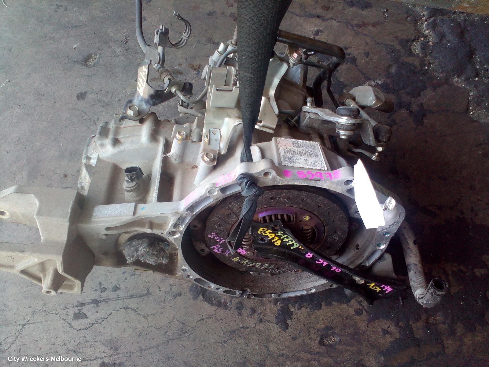 MITSUBISHI ASX TRANS/GEARBOX, MANUAL, FWD, PETROL, 2.0, 4B11, XA-XD, 07/2010 ONWARDS