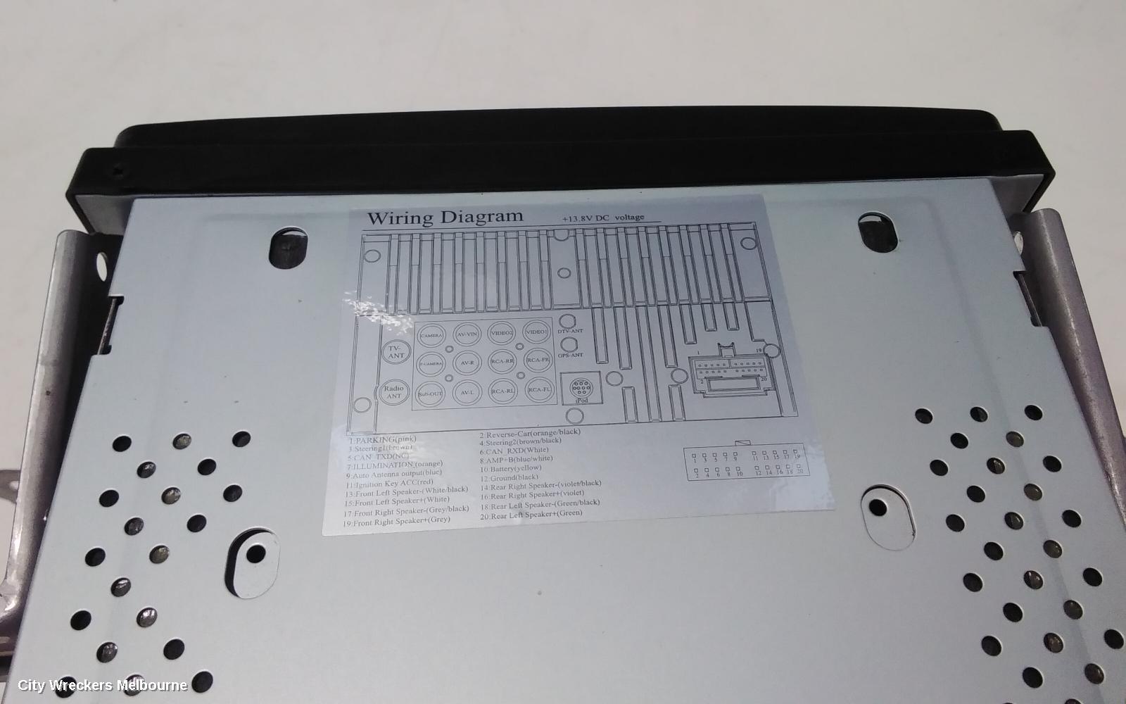 TOYOTA ESTIMA RADIO/CD/DVD/SAT/TV, XR50, 05-19