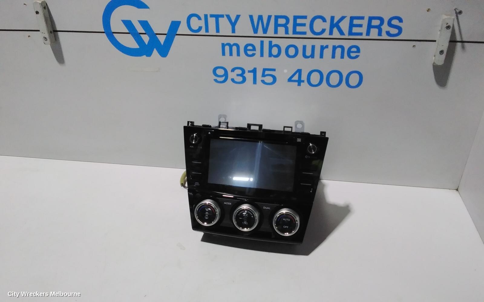 SUBARU FORESTER RADIO/CD/DVD/SAT/TV, SAT NAV HEAD UNIT (P/N ON FACE FF229KS), SJ, 03/2015 - 08/2018