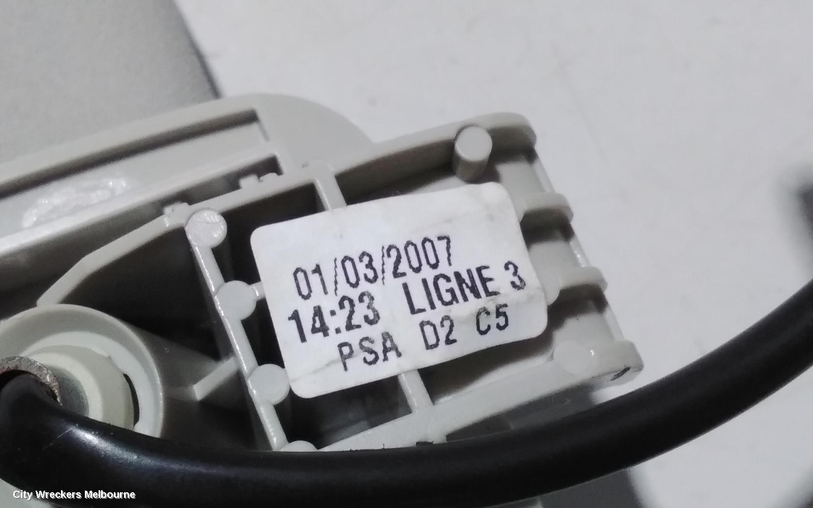 PEUGEOT 407 SUNVISOR, 09/2004 - 06/2011