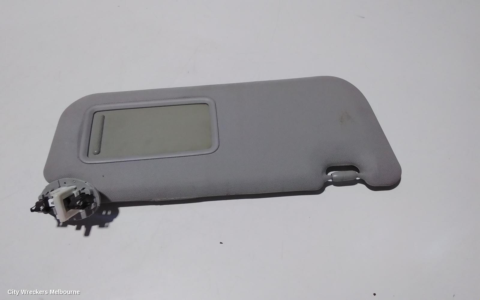 TOYOTA COROLLA SUNVISOR, ZRE152/20153R, RH SIDE, 03/2007 - 10/2013