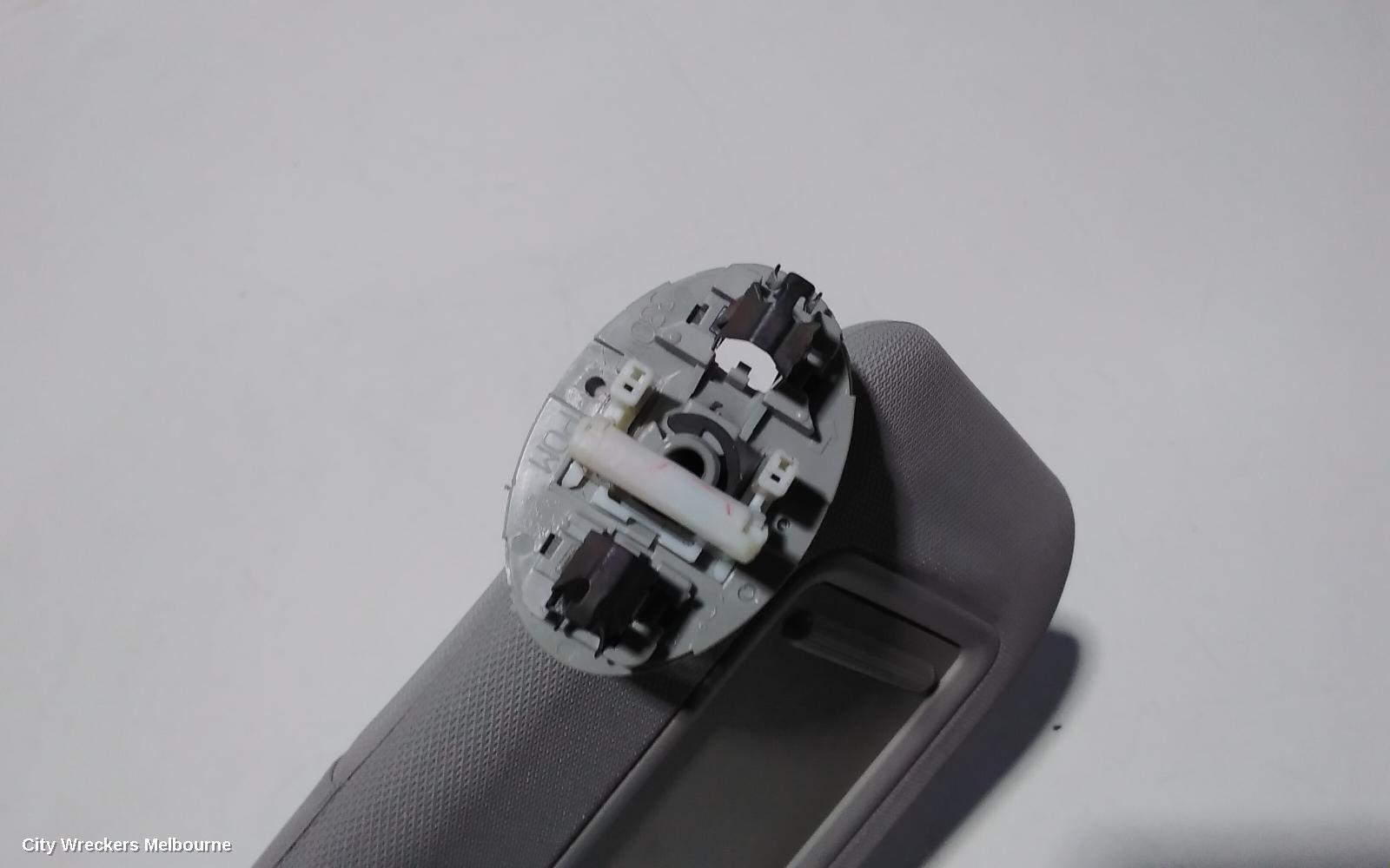 TOYOTA COROLLA SUNVISOR, ZRE152/20153R, RH SIDE, 03/2007 - 10/2013