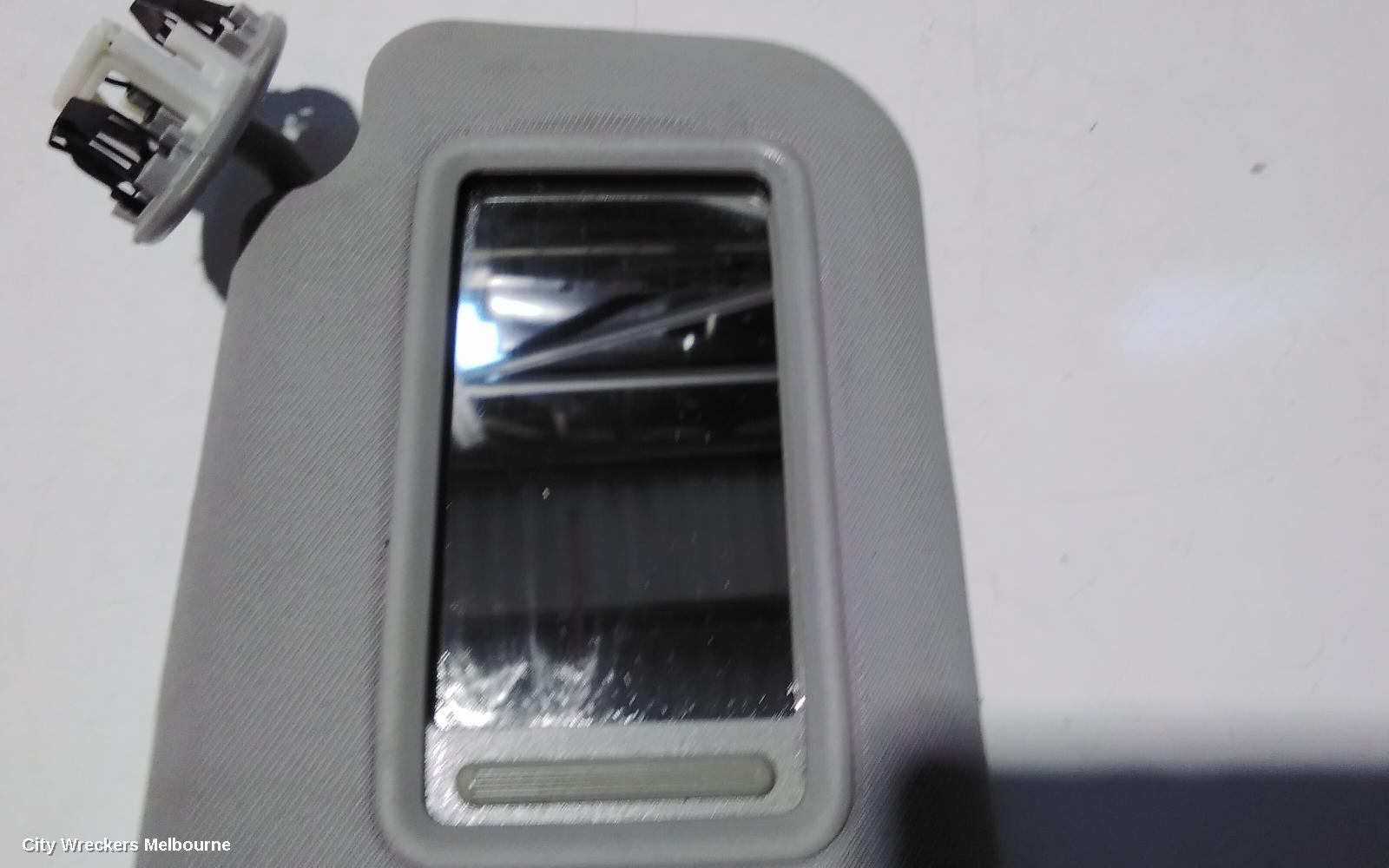 TOYOTA COROLLA SUNVISOR, ZRE152/20153R, RH SIDE, 03/2007 - 10/2013