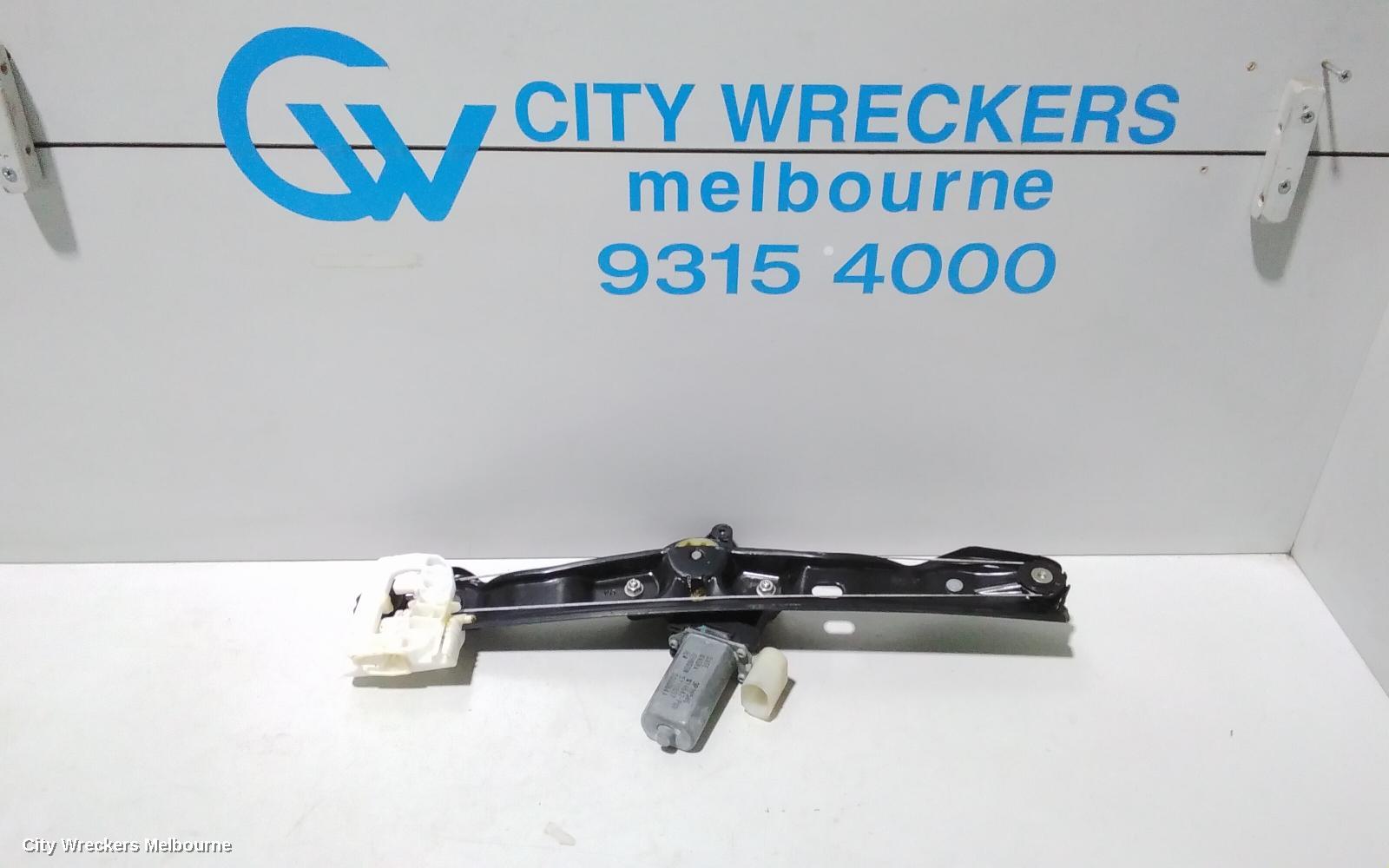 BMW 3 SERIES RIGHT REAR WND REG/MOTOR, DOOR REG ASSY (REG AND MOTOR), F30/F31, 11/2011 - 02/2019