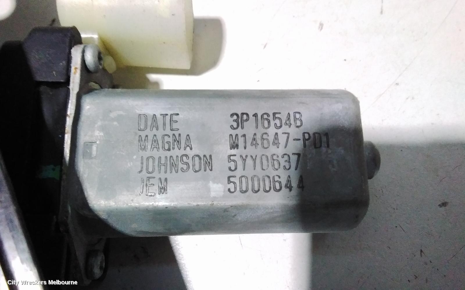 BMW 3 SERIES RIGHT REAR WND REG/MOTOR, DOOR REG ASSY (REG AND MOTOR), F30/F31, 11/2011 - 02/2019