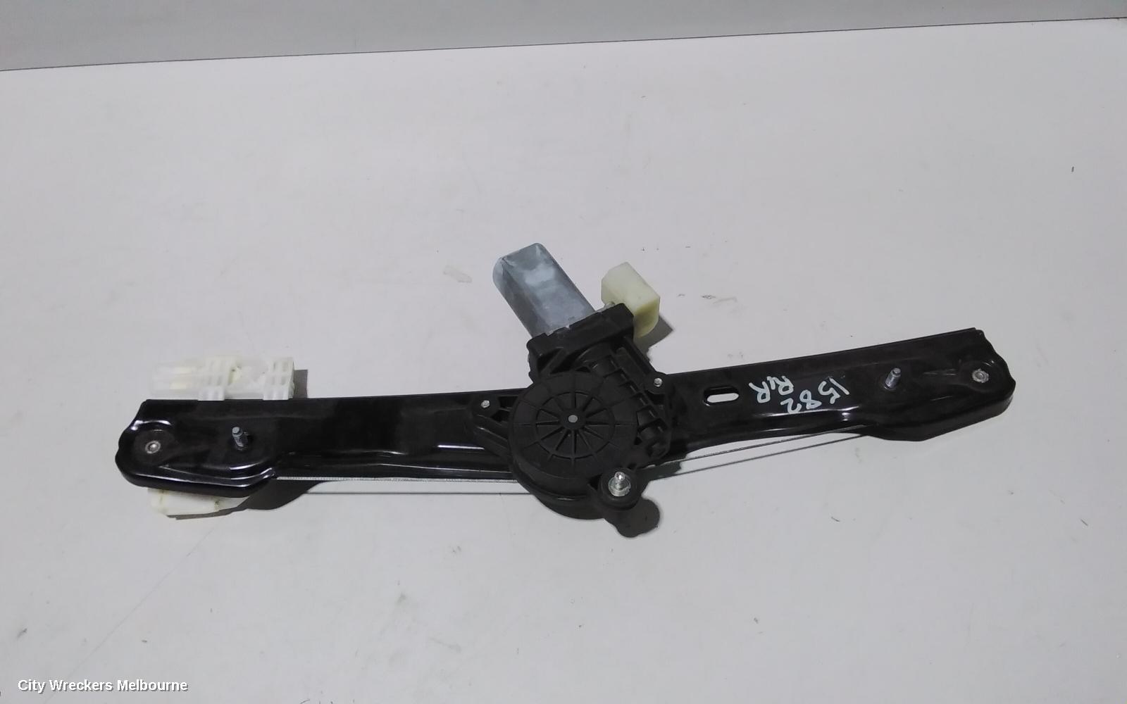 BMW 3 SERIES RIGHT REAR WND REG/MOTOR, DOOR REG ASSY (REG AND MOTOR), F30/F31, 11/2011 - 02/2019
