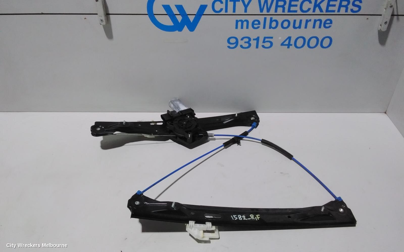 BMW 3 SERIES RIGHT FRONT WINDOW REG/MOTOR, DOOR REG ASSY (REG AND MOTOR), F30/F31, 11/2011 - 02/2019